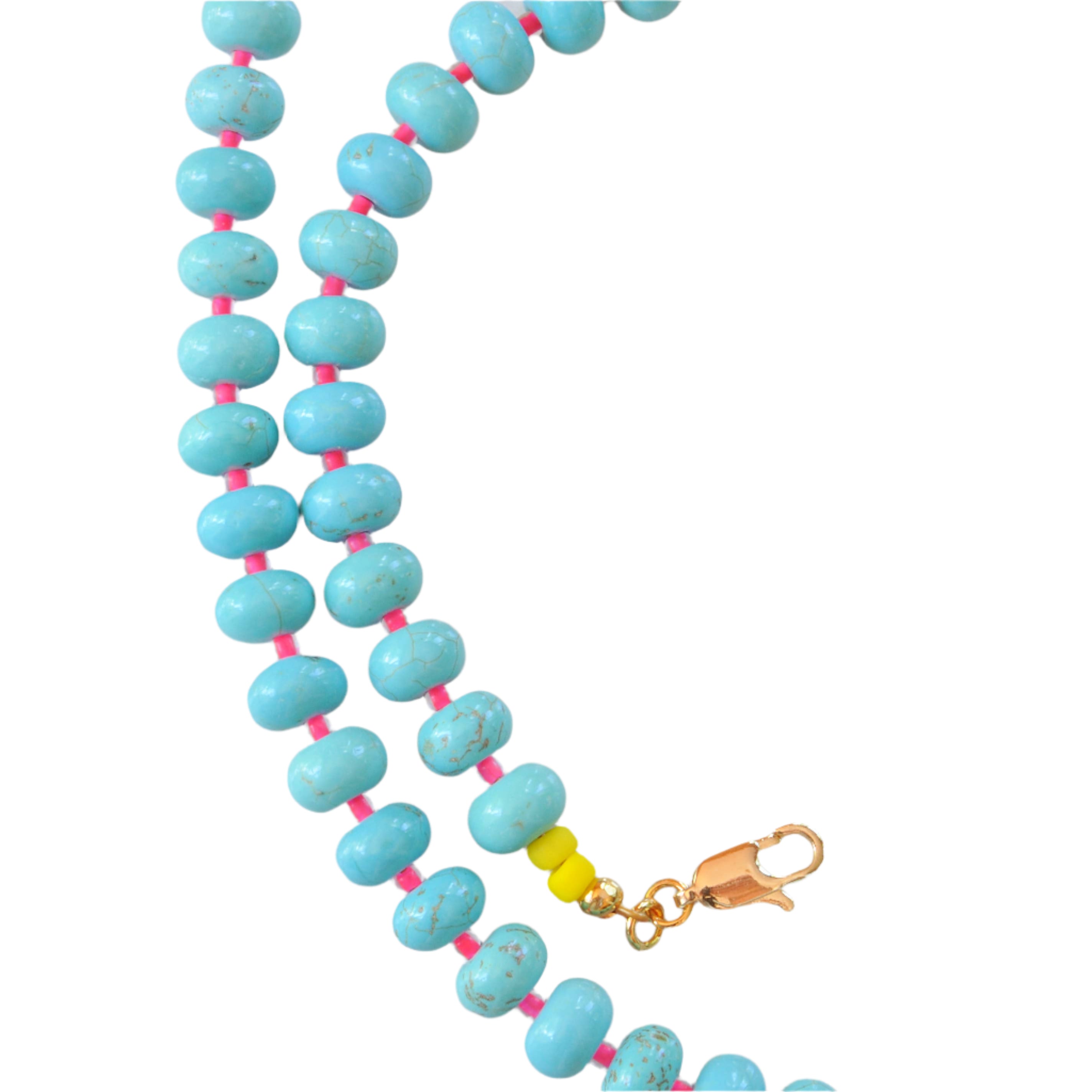 Libby & Smee Libby & Smee - Turquoise Juice Gemstone Necklace