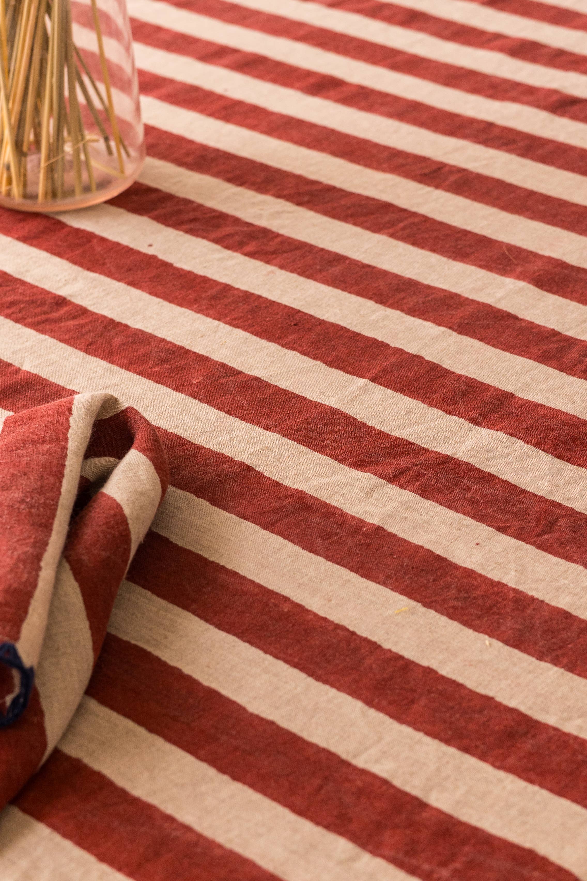 Live Linen Table Linens 118"x55" / 300x140 cm Linen Sutra Tablecloth