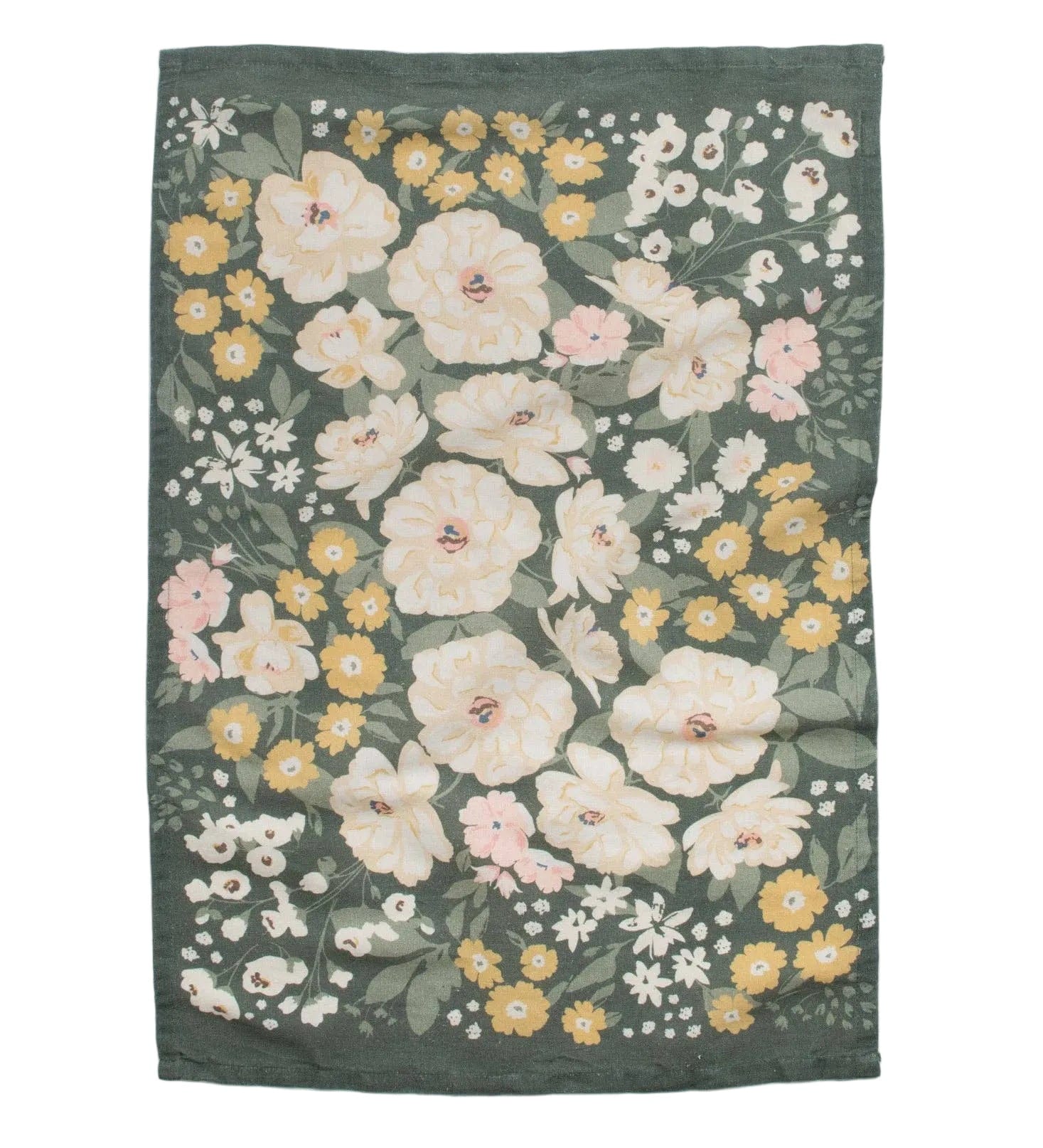 Flowerie Kitchen & Dining Lush Meadow Tea Towel