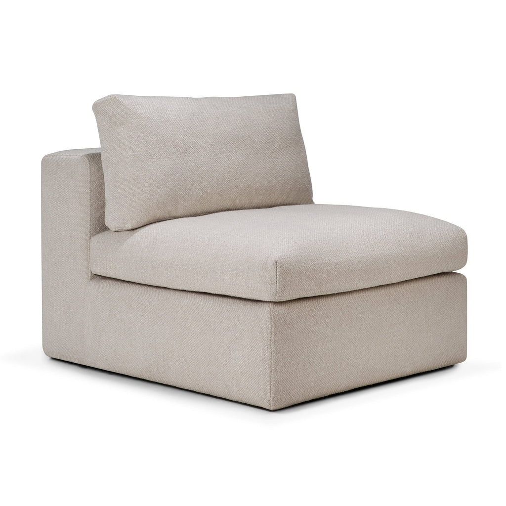 Ethnicraft Furniture Ivory Mellow Modular Sofa, 1 Seater