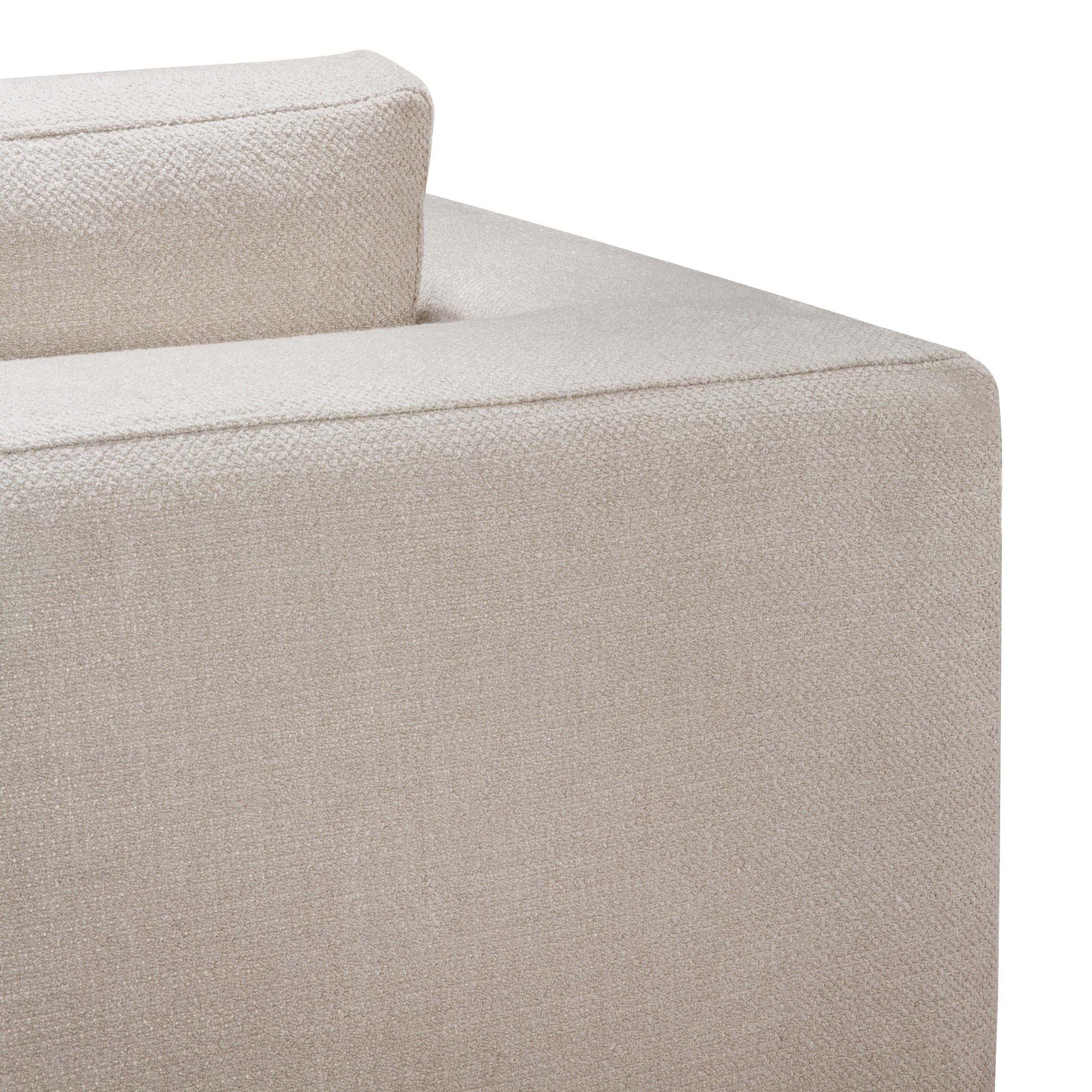 Ethnicraft Furniture Mellow Modular Sofa, End Seater