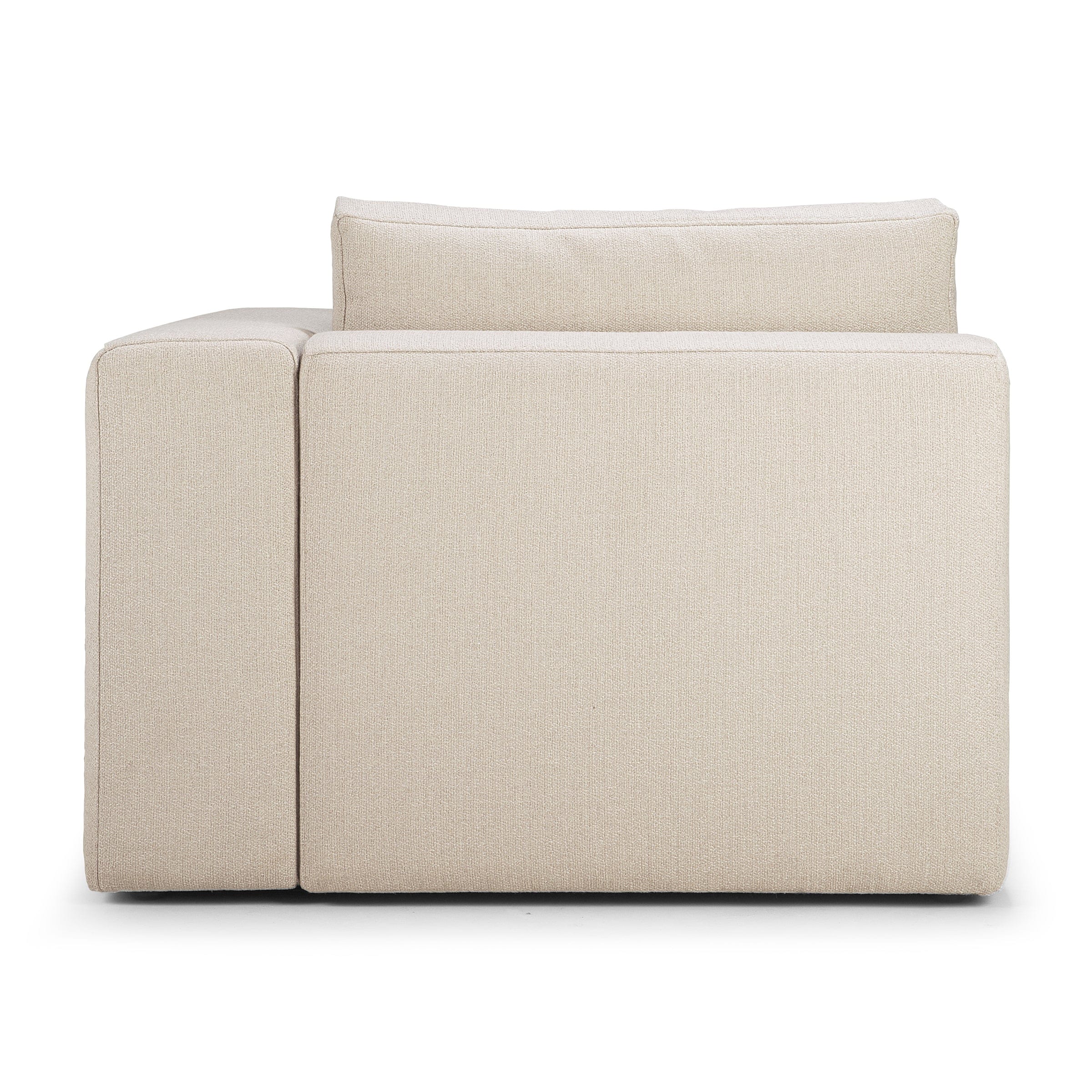 Ethnicraft Furniture Mellow Modular Sofa, End Seater