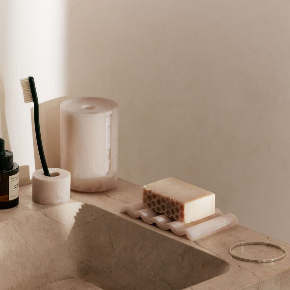 Ferm Living SHOP Mist Cotton Pad Holder