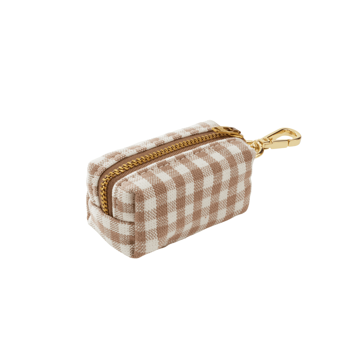 The Foggy Dog SHOP Mushroom Gingham Pet Waste Bag Dispenser