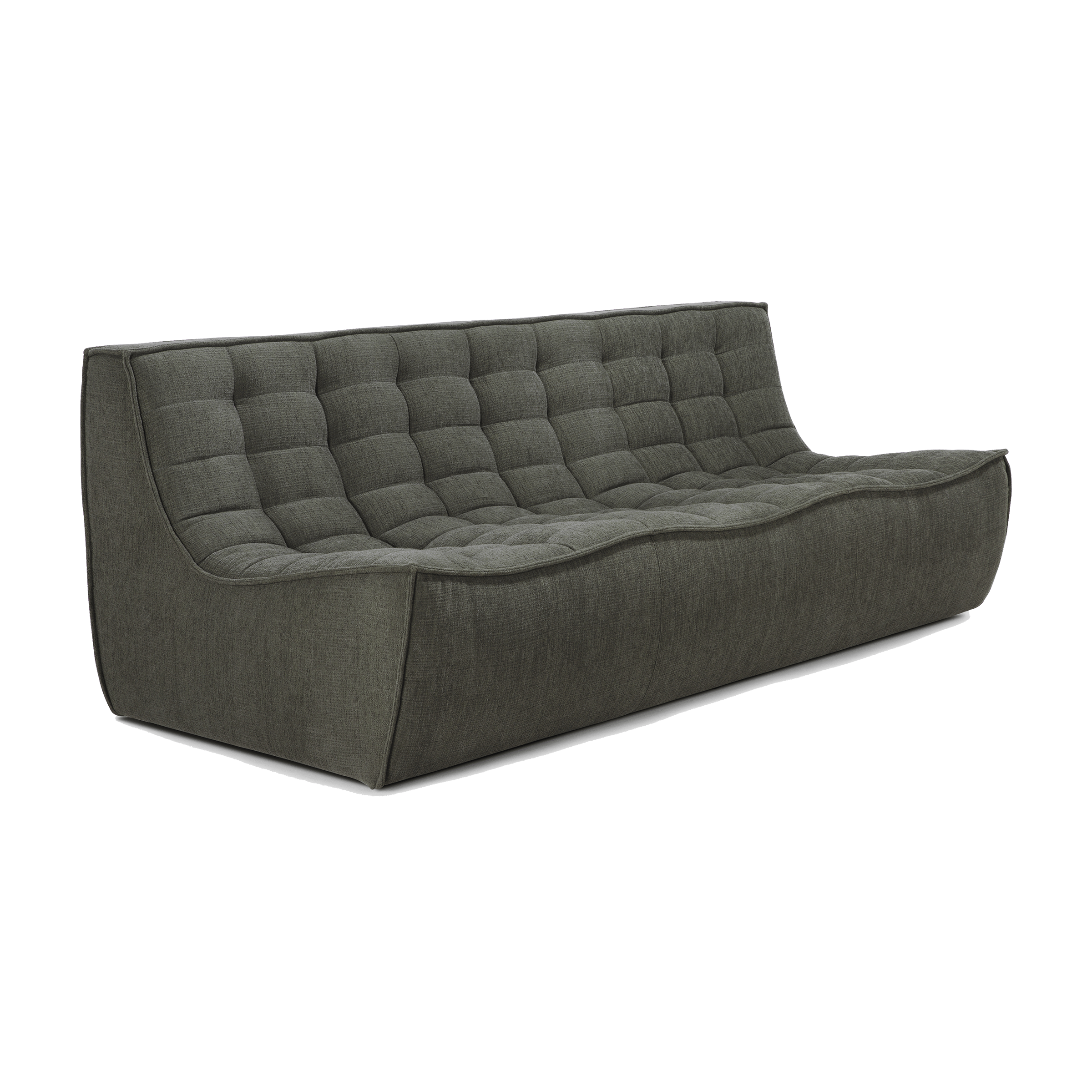 Ethnicraft Furniture N701 Modular Sofa, 3 Seater