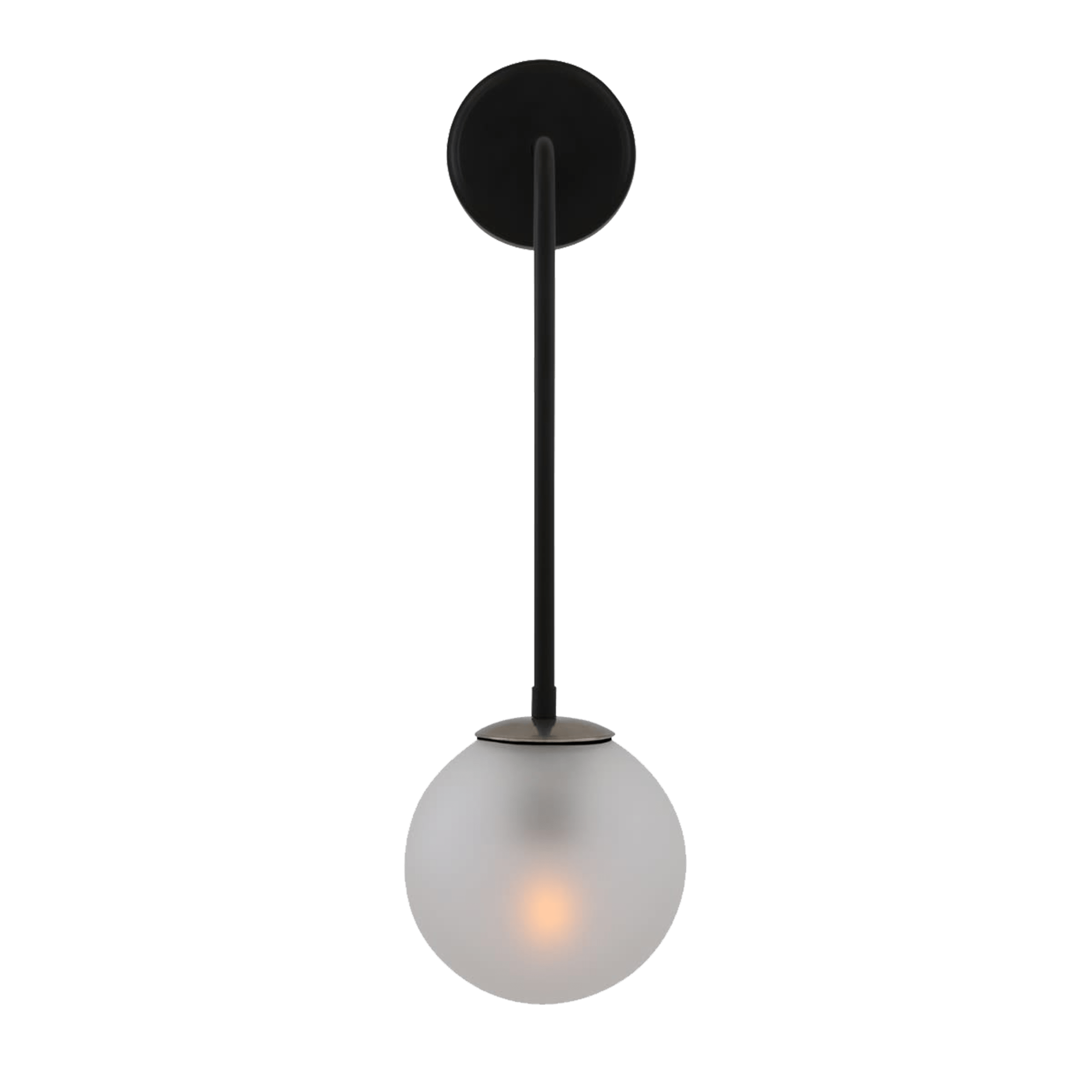 Mullan Lighting Lighting Newport Glass Globe Wall Light