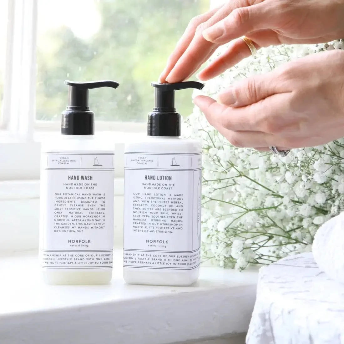 Norfolk Natural Living Norfolk Natural Living - Natural Hand Lotion - Coastal Walks 300ml