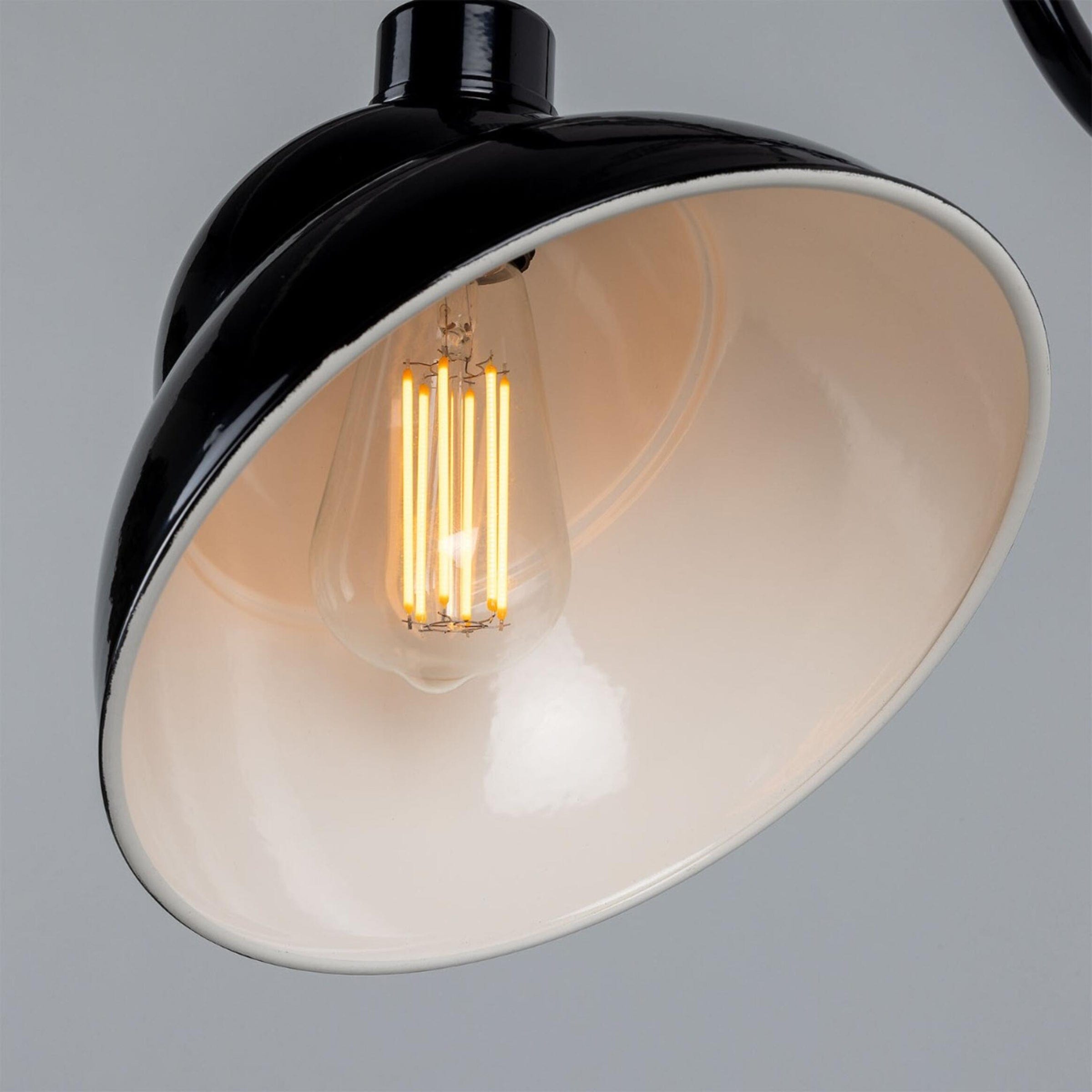 Mullan Lighting Lighting Novo Vintage Swan Neck Sign Light