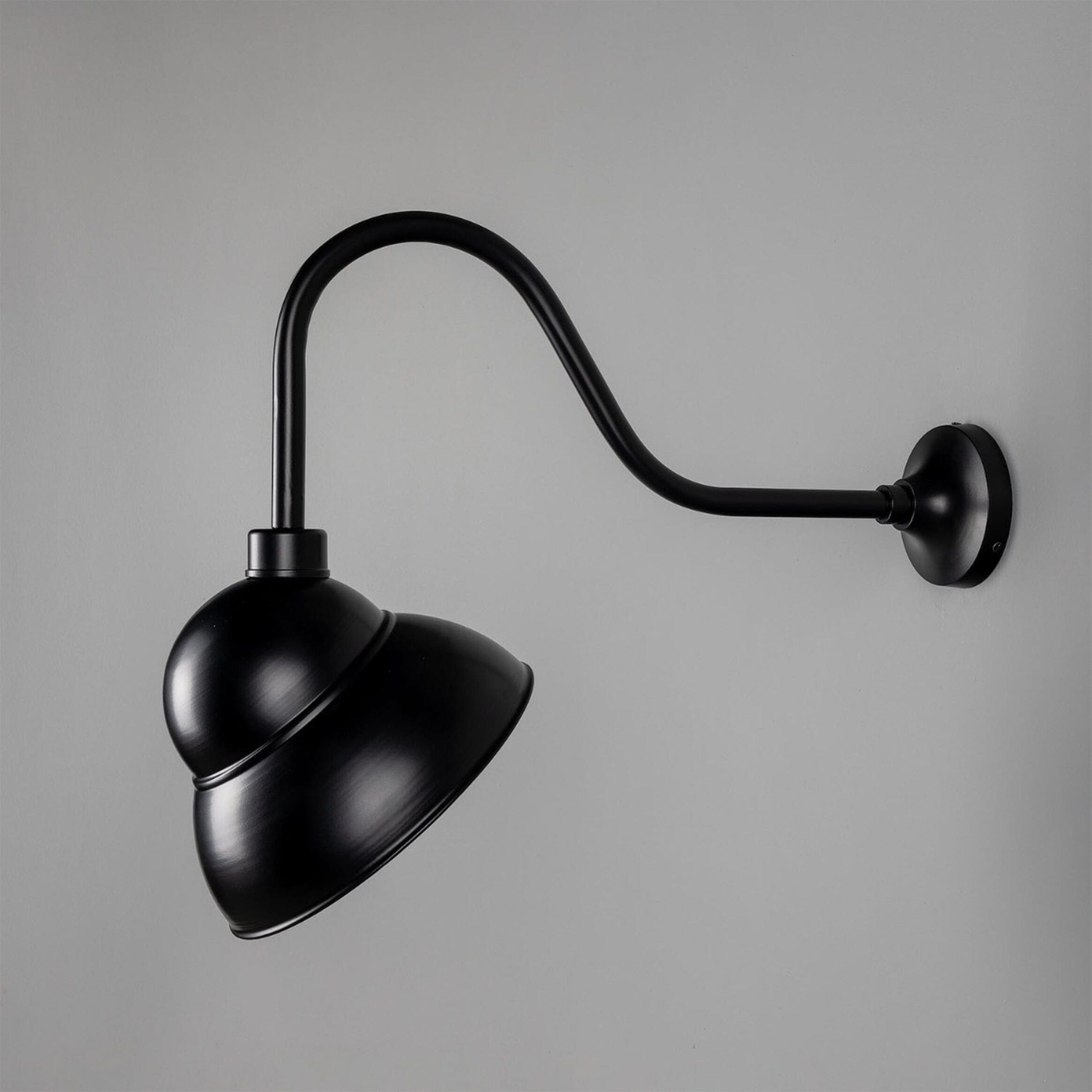 Mullan Lighting Lighting Novo Vintage Swan Neck Sign Light