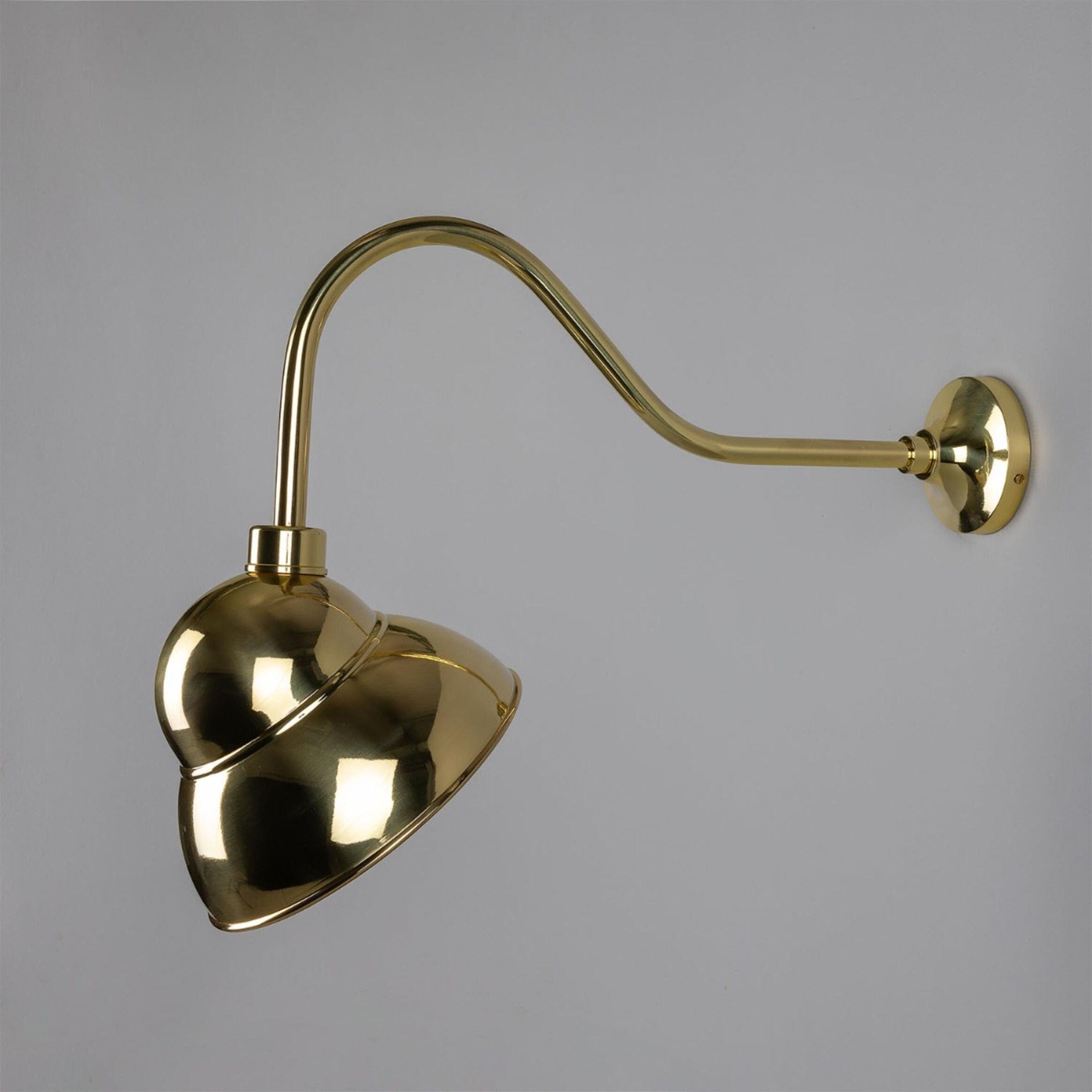 Mullan Lighting Lighting Novo Vintage Swan Neck Sign Light