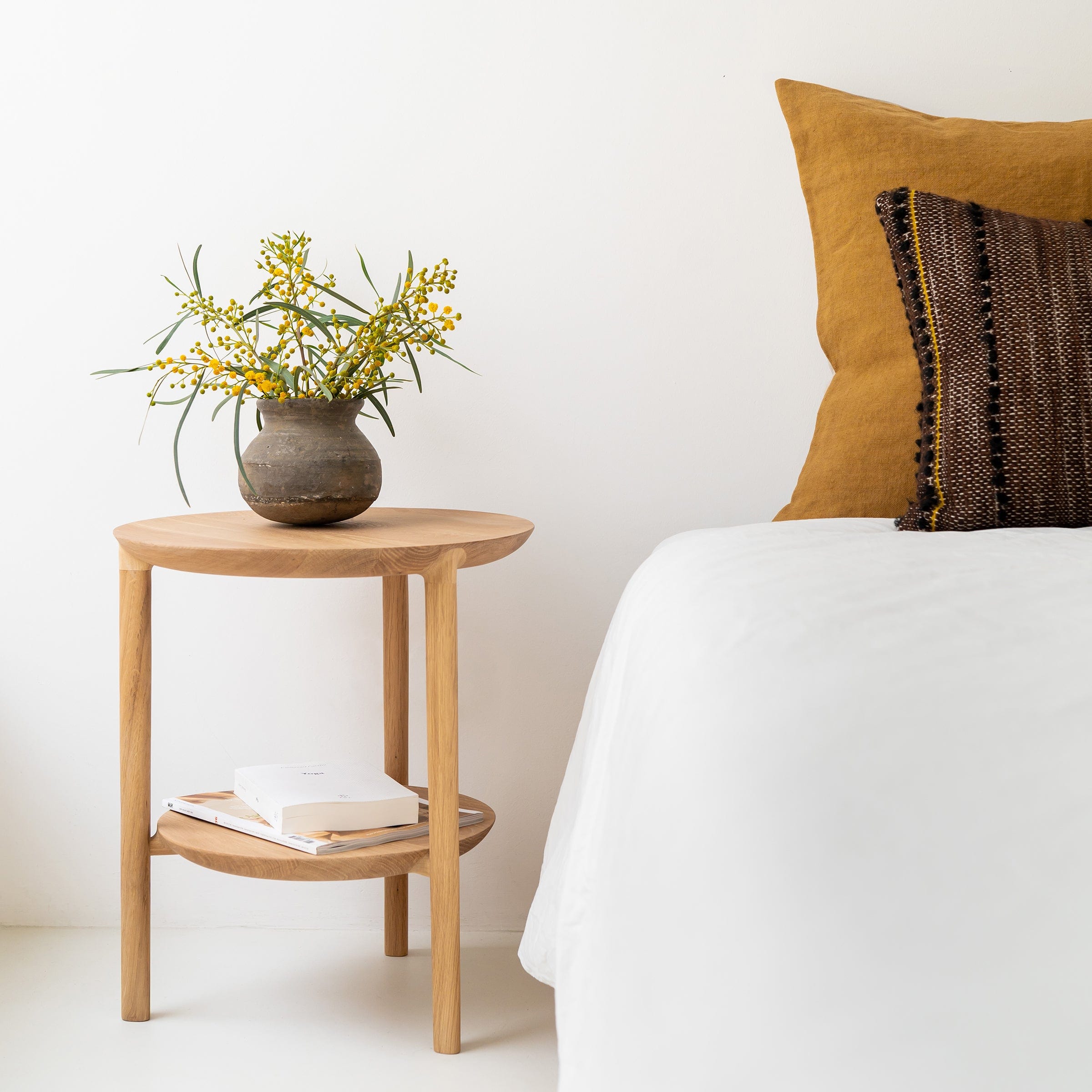 Ethnicraft Furniture Oak Bok Side Table