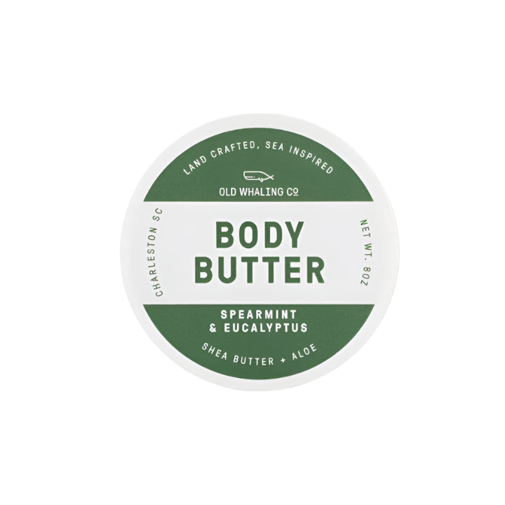 Old Whaling Company Old Whaling Company - Spearmint & Eucalyptus Body Butter (8oz)