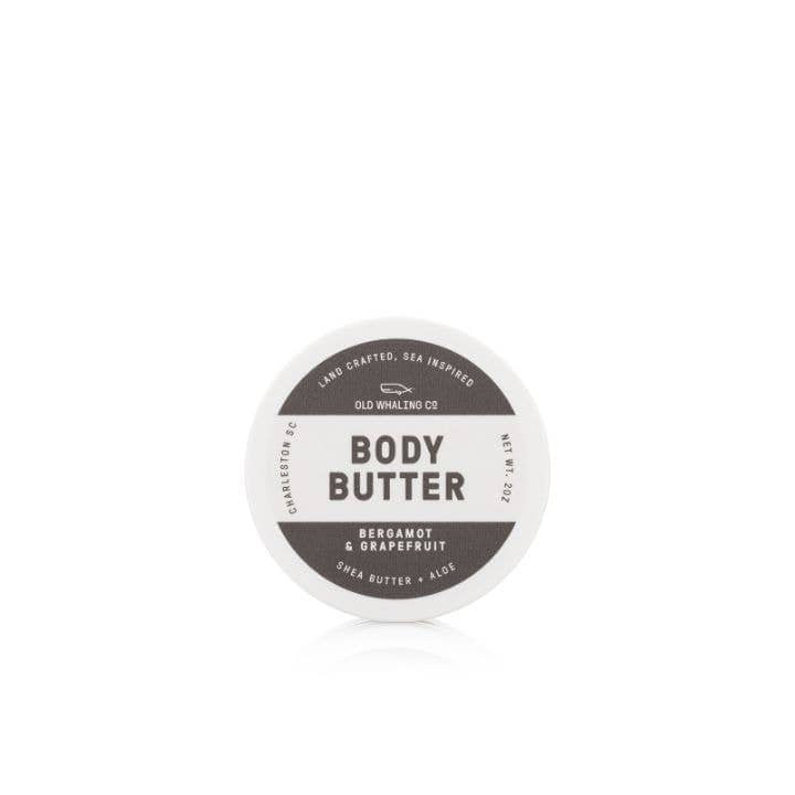 Old Whaling Company Old Whaling Company - Travel Size Bergamot & Grapefruit Body Butter (2oz)