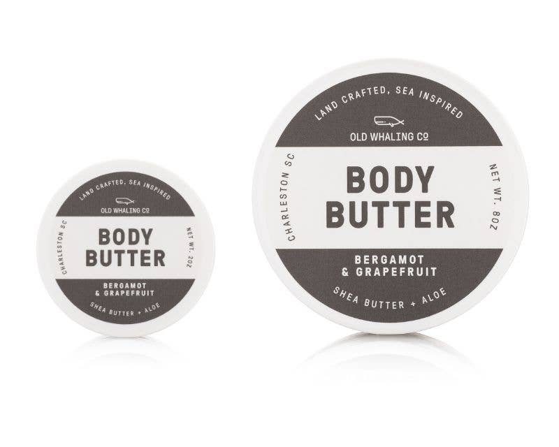 Old Whaling Company Old Whaling Company - Travel Size Bergamot & Grapefruit Body Butter (2oz)
