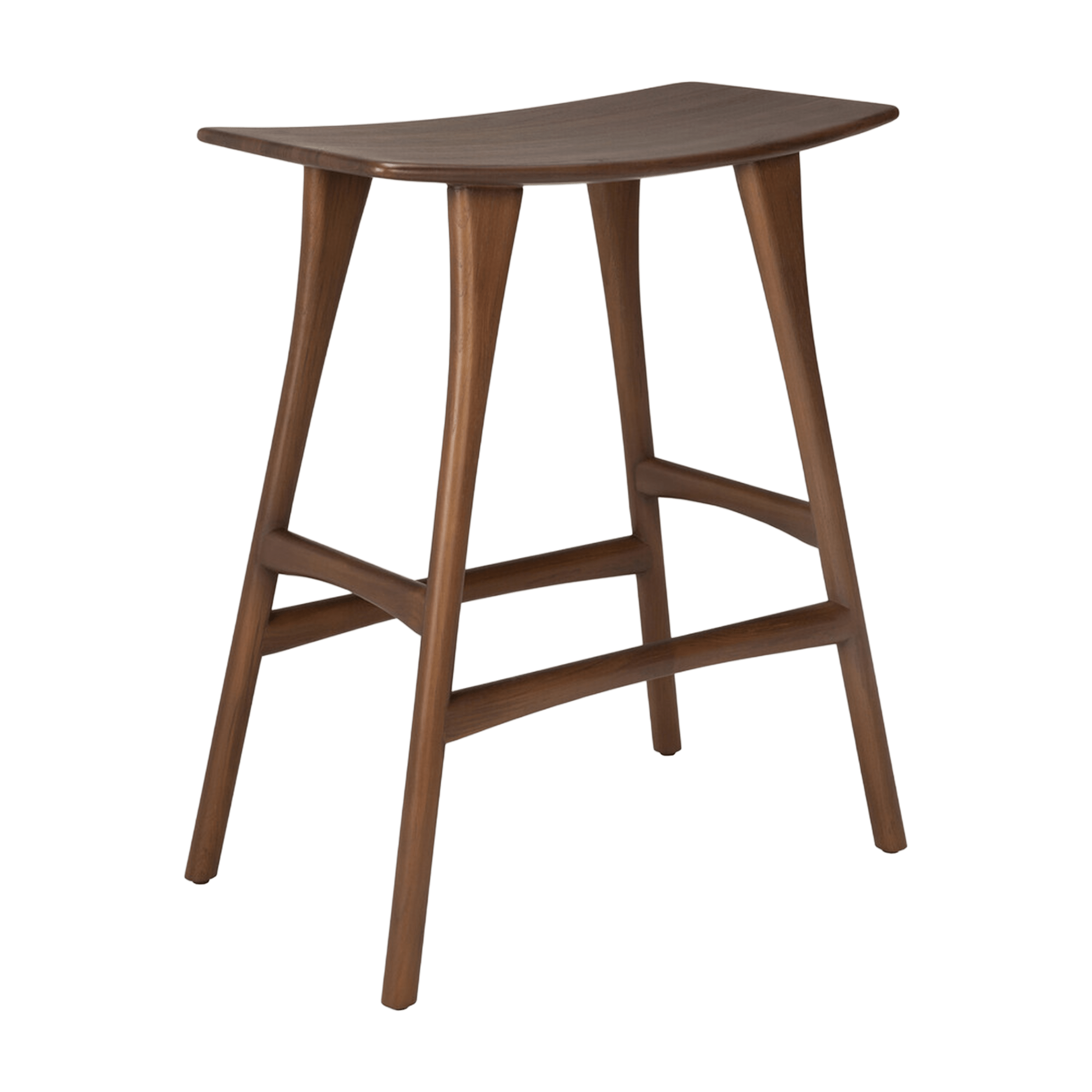 Ethnicraft Furniture Teak / No Upholstery Osso Counter Stool