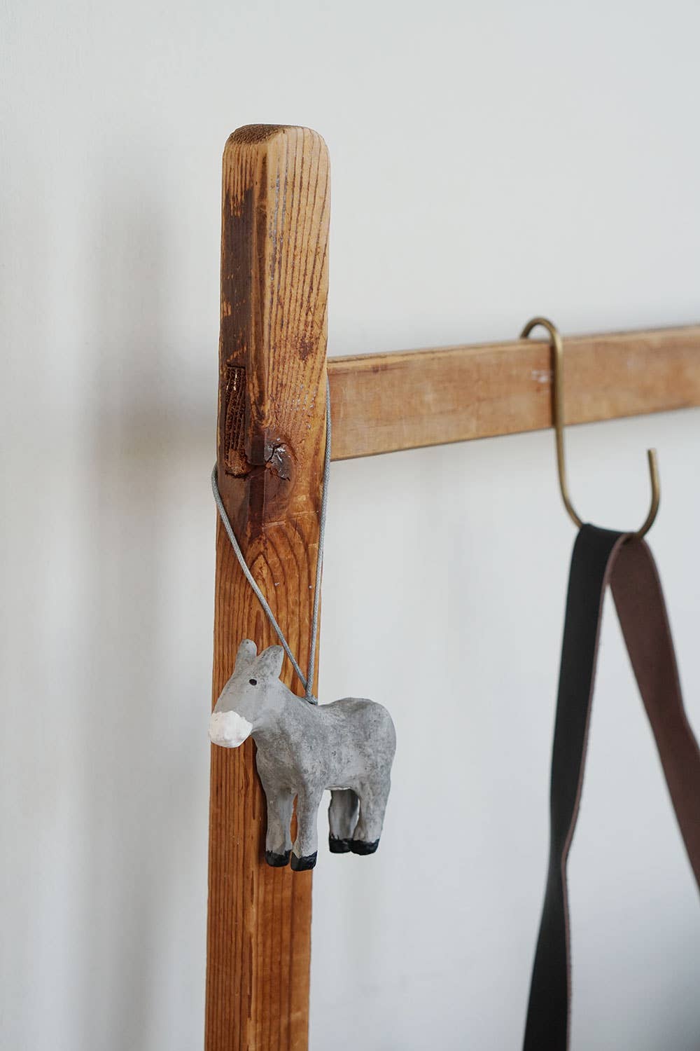 Fog Linen Work Paper Mache Donkey