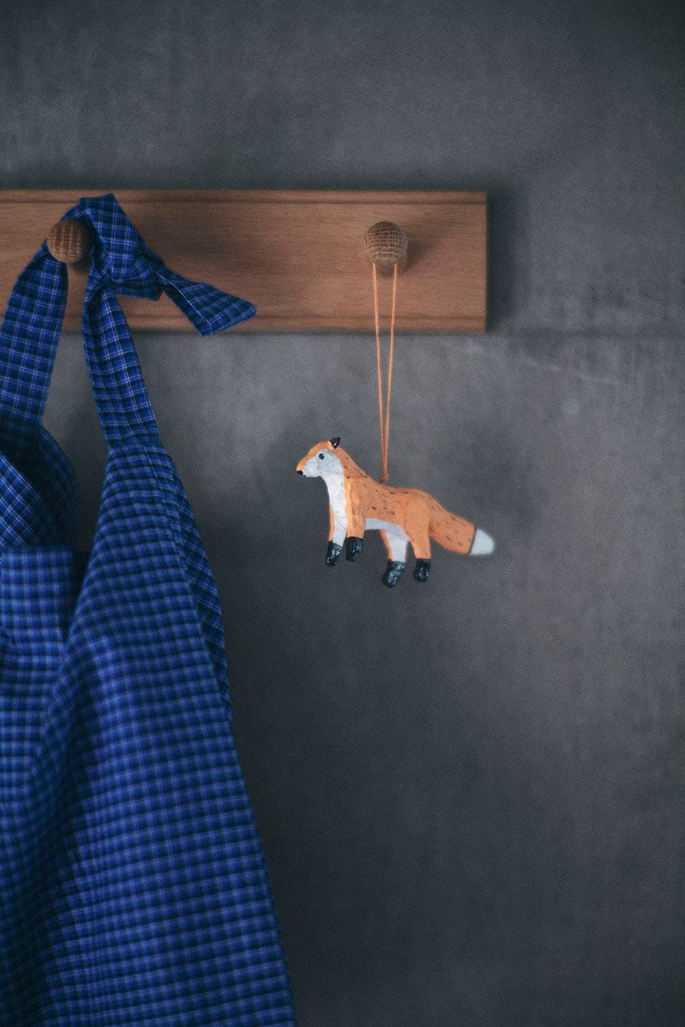 Fog Linen Work Paper Mache Fox