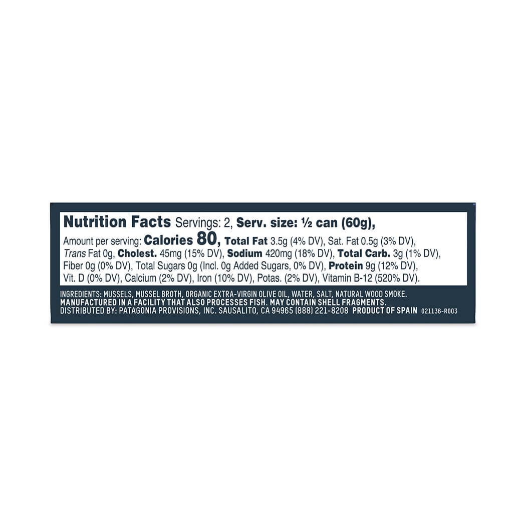 Patagonia Provisions Patagonia Provisions - Smoked Mussels - Tinned Fish