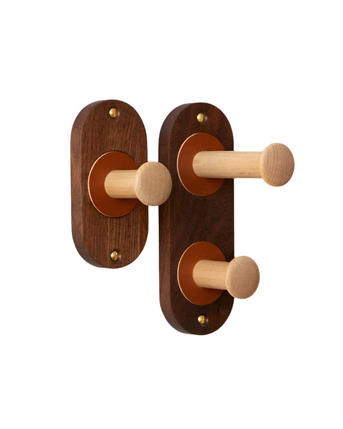 Lostine Hook Single / Walnut Peggy Hooks