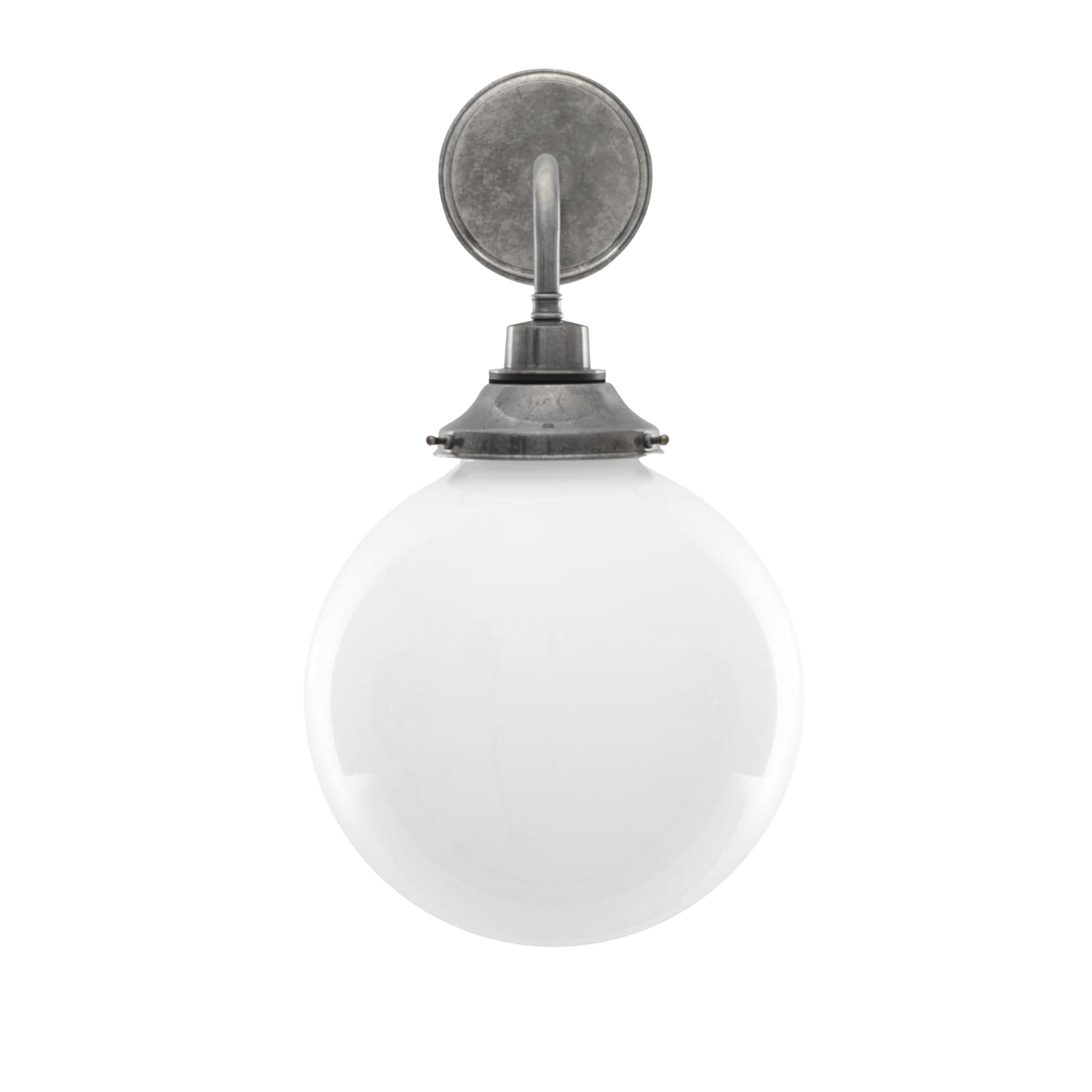 Mullan Lighting Lighting Pelagia Opal Globe Wall Sconce