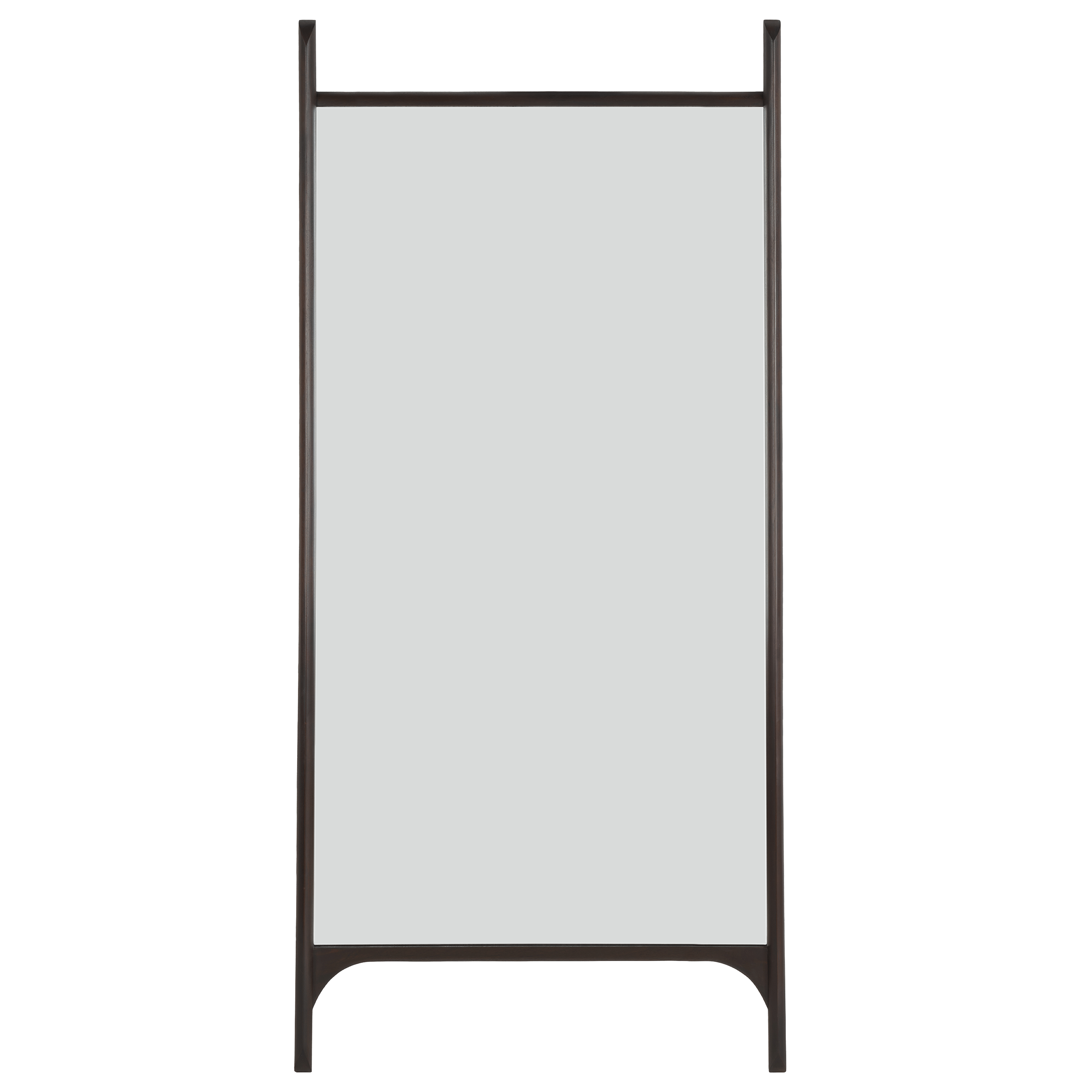 Ethnicraft Mirrors Mahogany Dark Brown / Large PI Floor Mirror