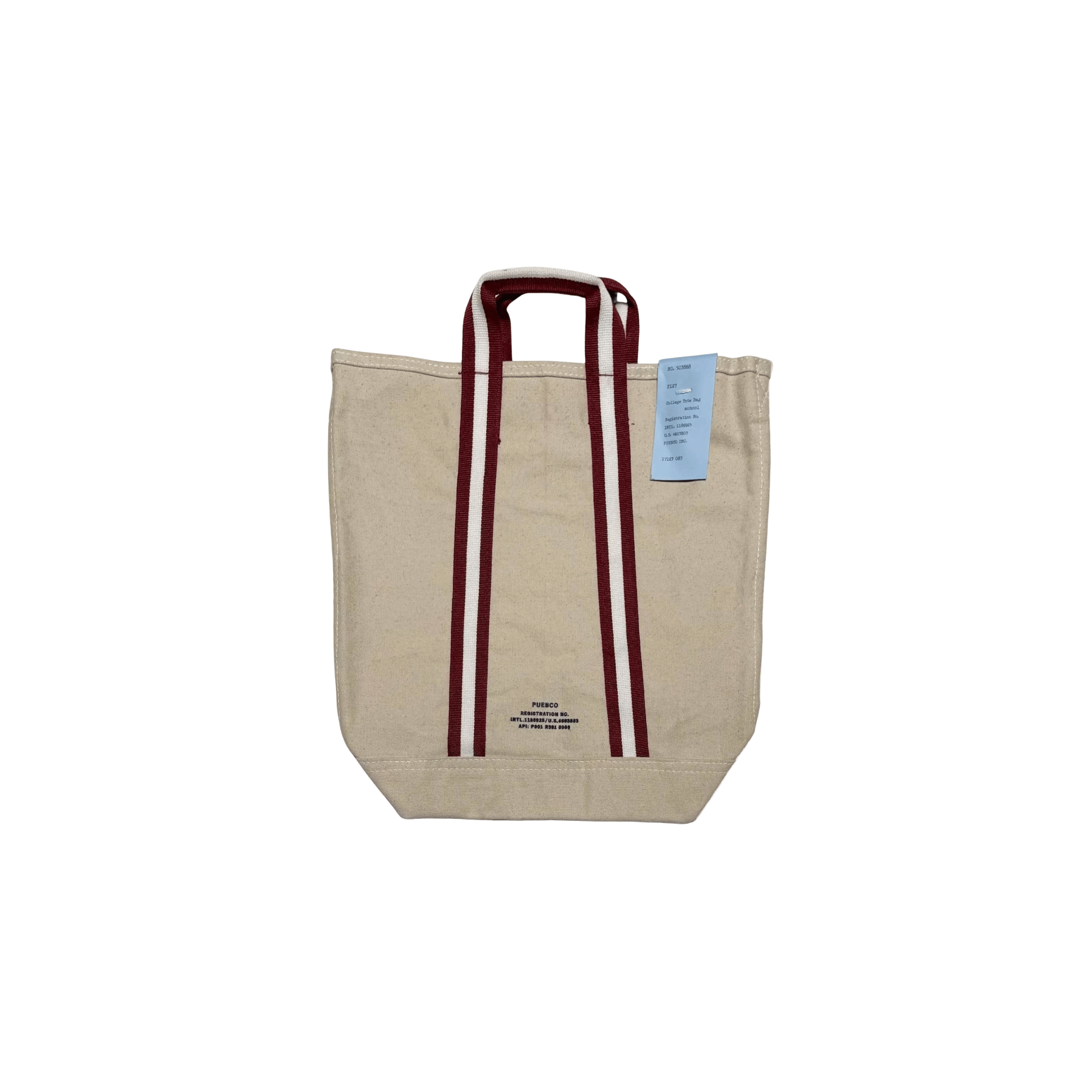 Puebco SHOP Retro "College" School Tote