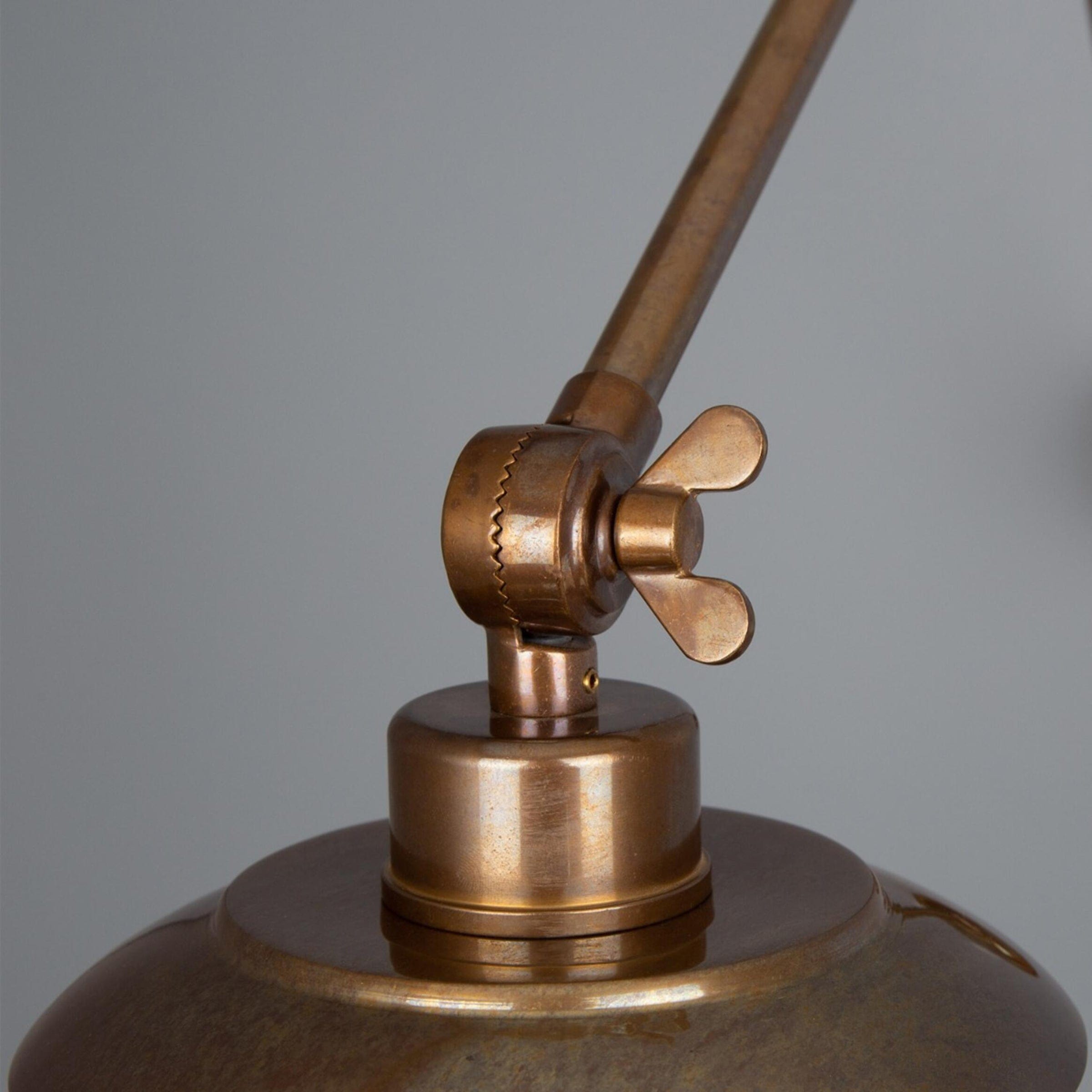 Mullan Lighting Lighting Reznor Vintage Adjustable Arm Bare Bulb Picture Light