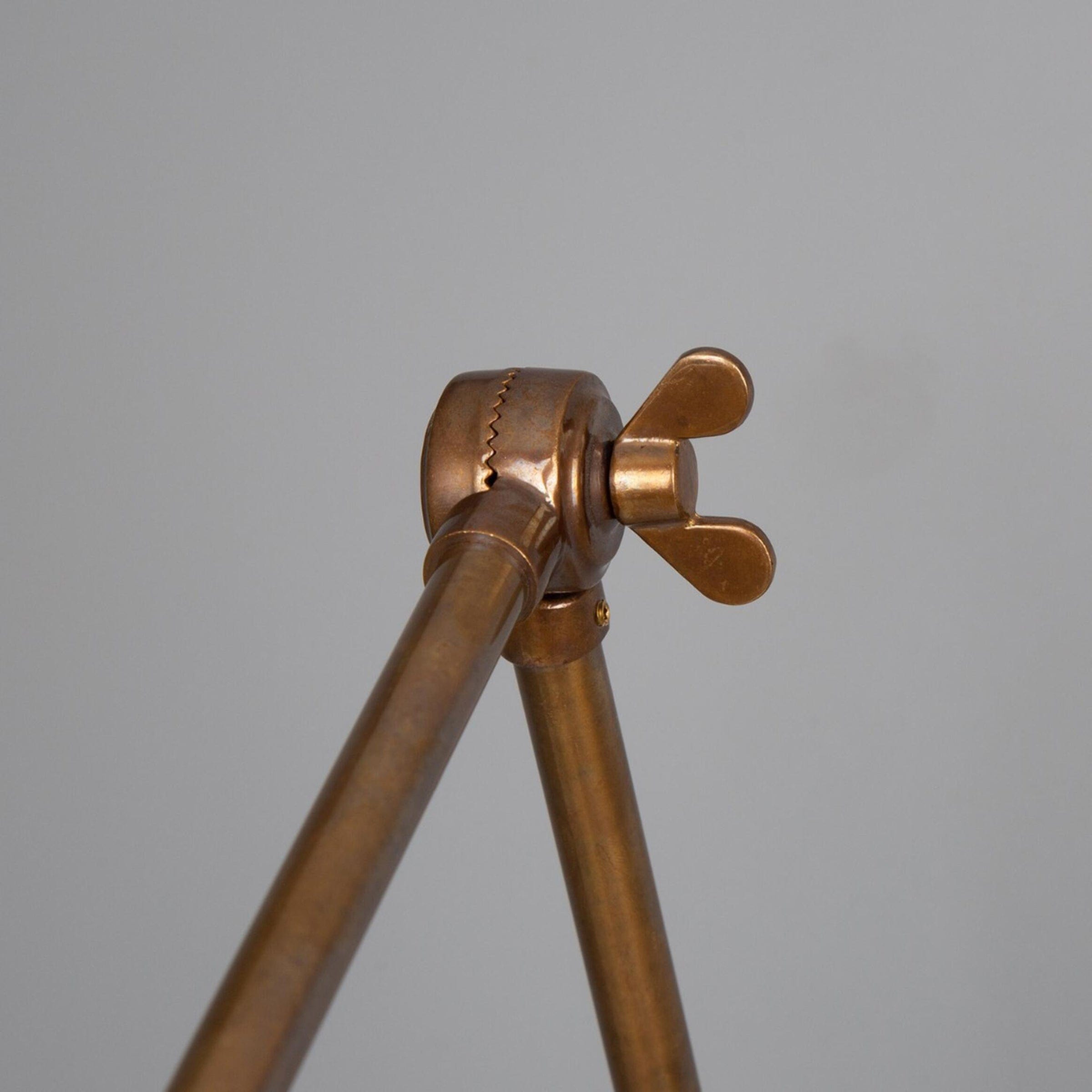 Mullan Lighting Lighting Reznor Vintage Adjustable Arm Bare Bulb Picture Light