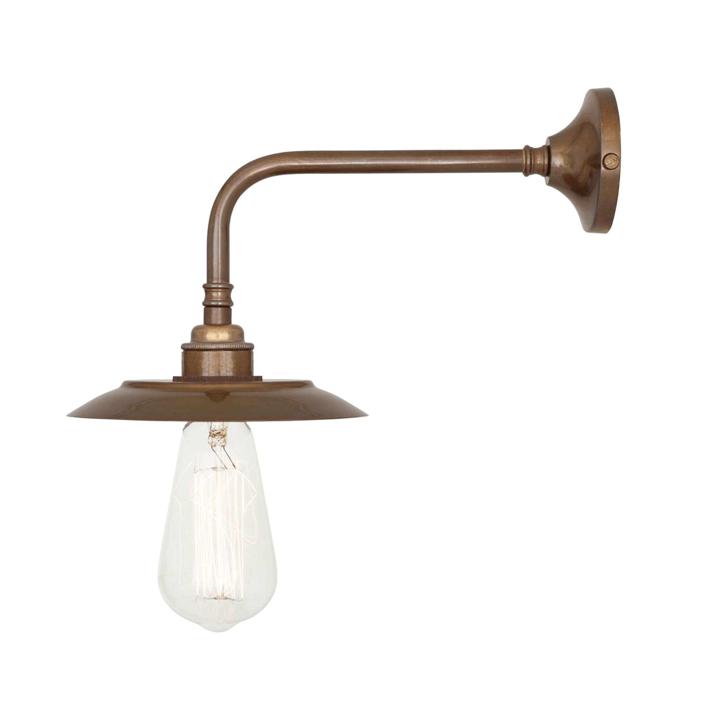 Mullan Lighting Lighting Reznor Vintage Straight Arm Wall Sconce