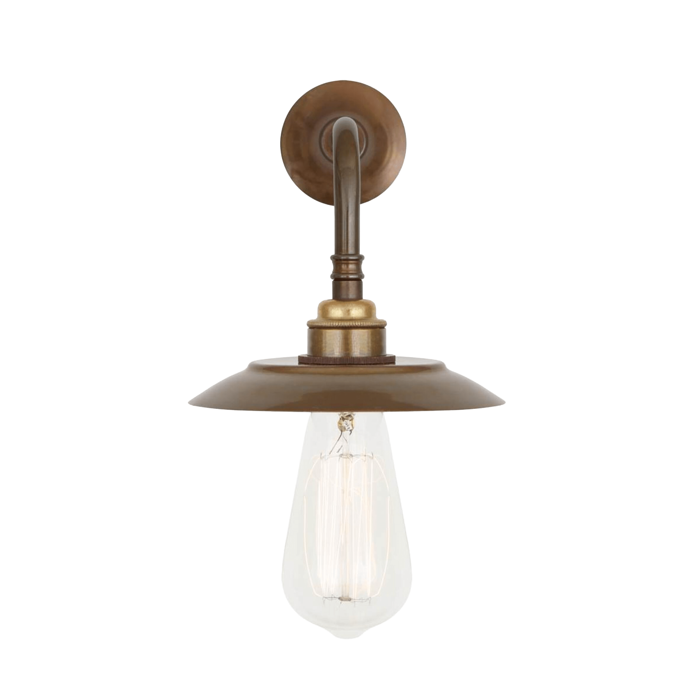 Mullan Lighting Lighting Reznor Vintage Straight Arm Wall Sconce