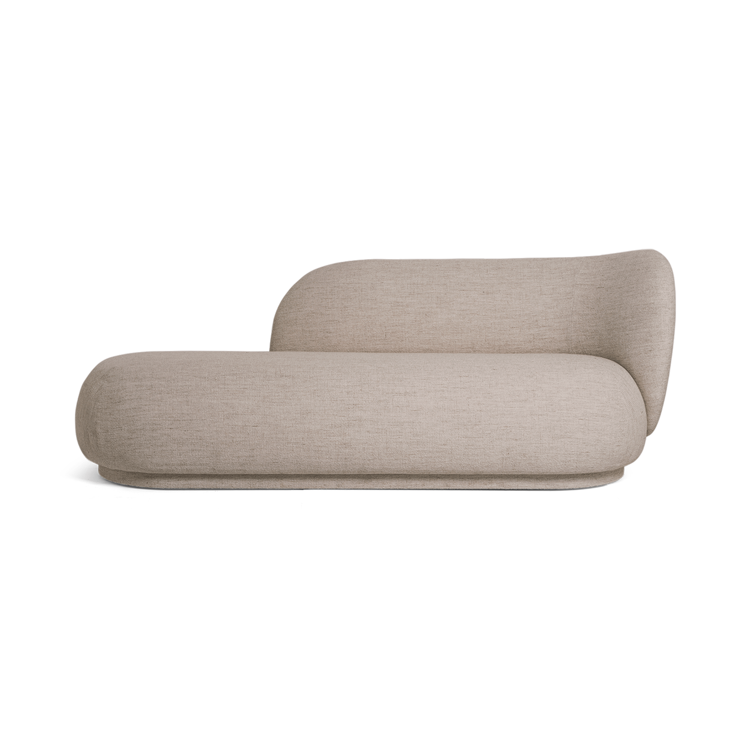 Ferm Living Furniture Sand / Right Rico Divan Boucle