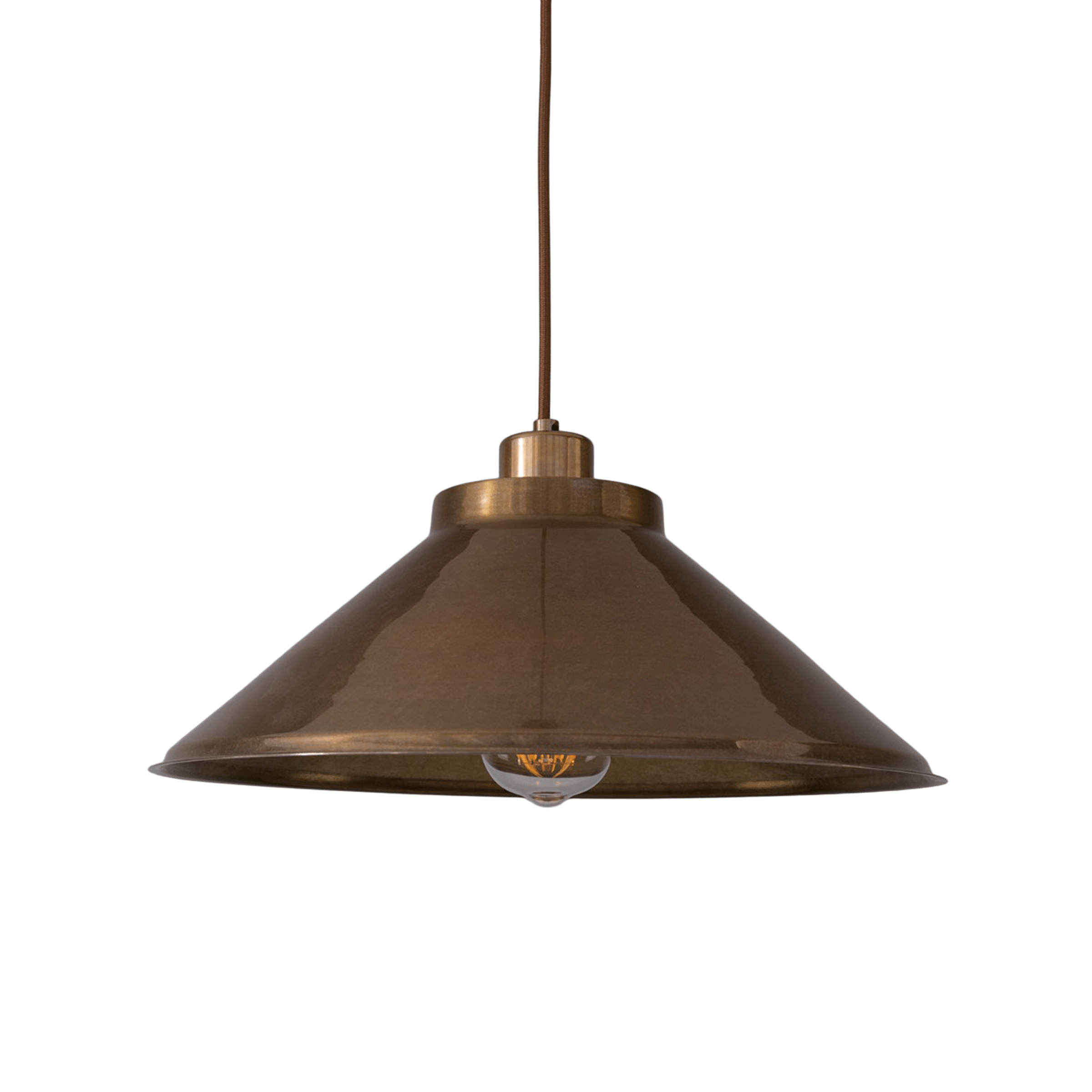 Mullan Lighting Lighting Antique Brass / 39.5" (100cm) Rio Pendant Light