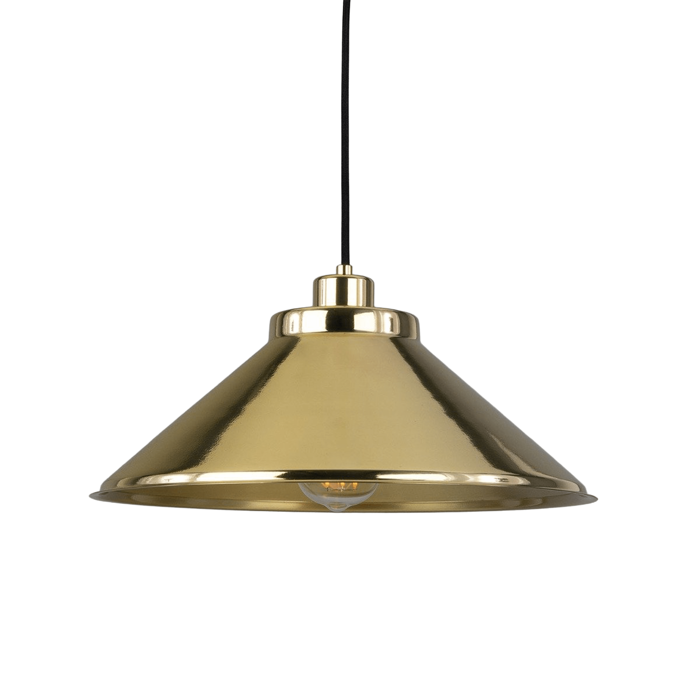 Mullan Lighting Lighting Polished Brass / 39.5" (100cm) Rio Pendant Light