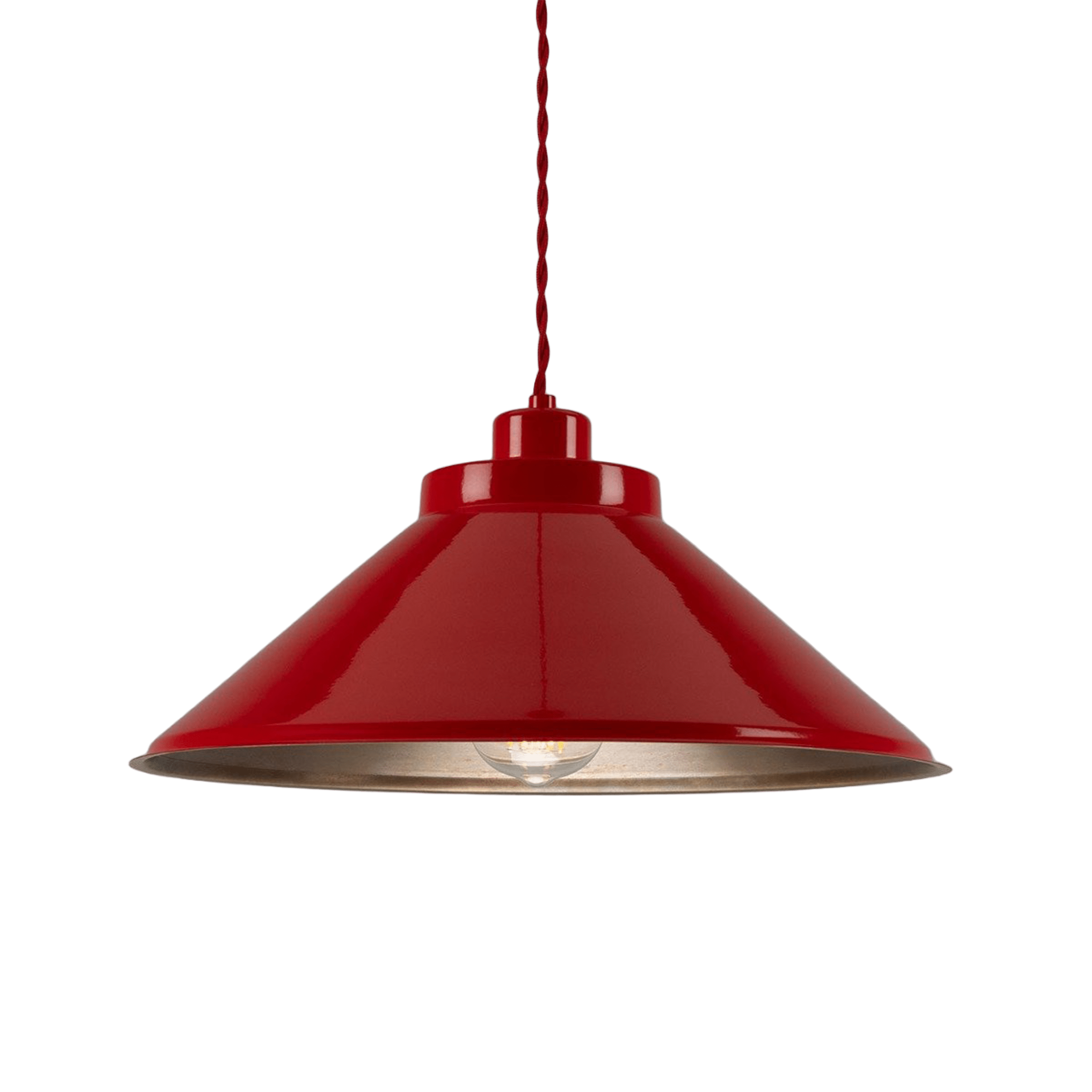 Mullan Lighting Lighting Red / 39.5" (100cm) Rio Pendant Light