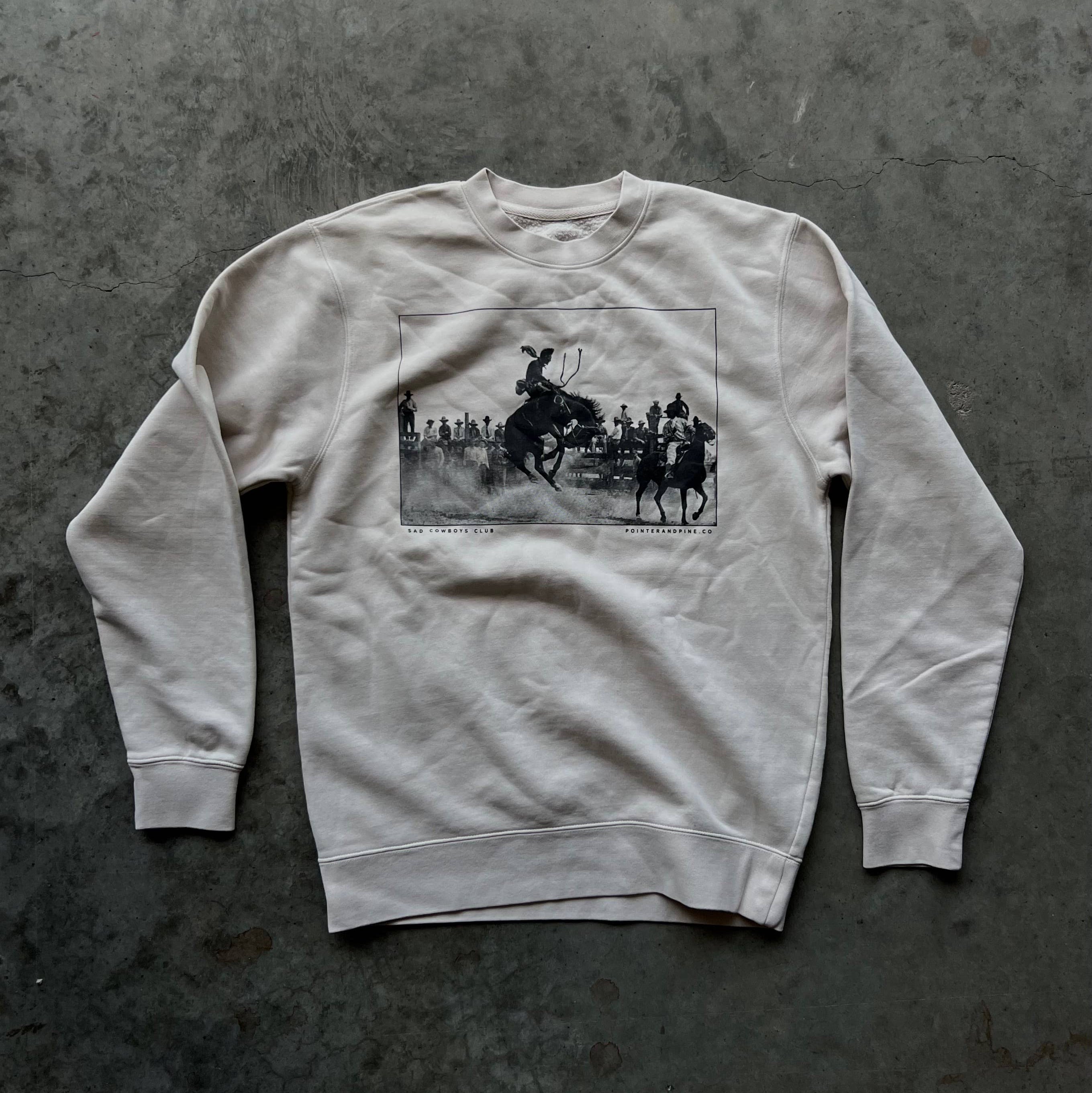 Pointer And Pine SHOP Small Rodeo Crew Sweatshirt