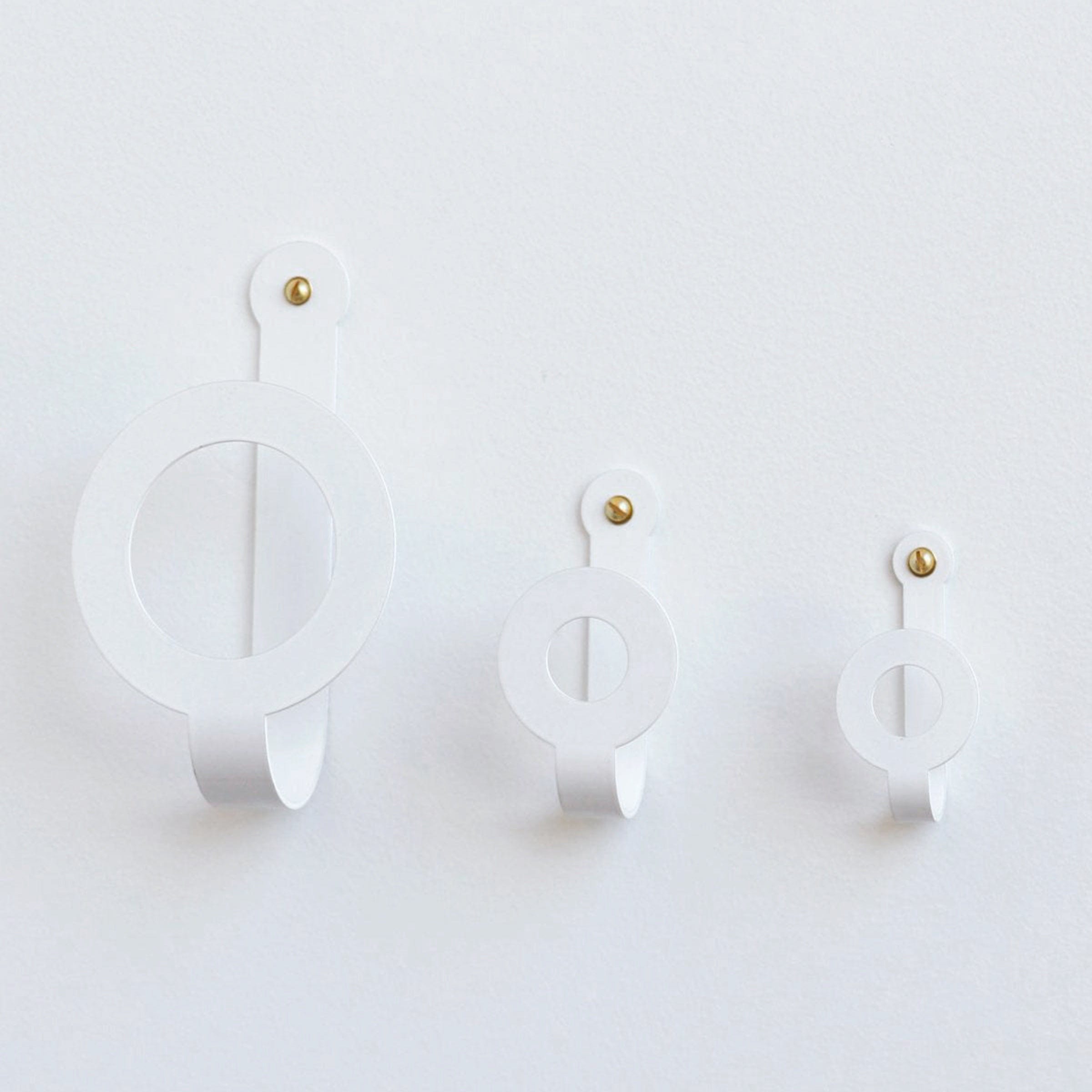 Lostine Hardware Small / White Roland Hook