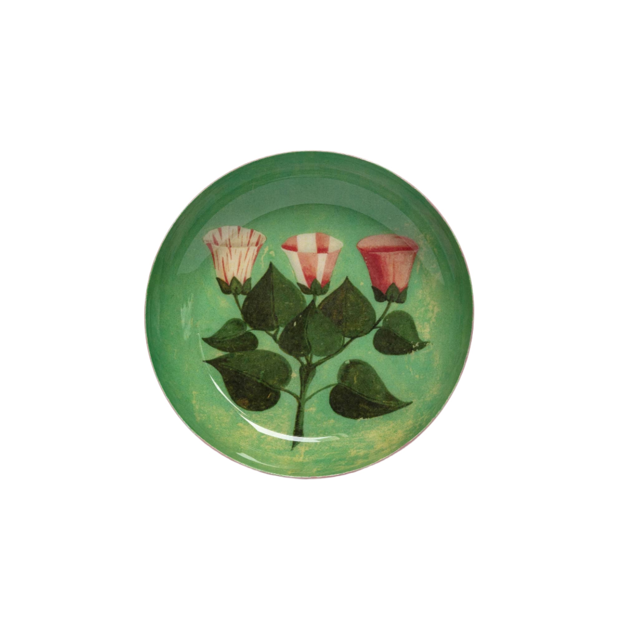 Roomytown Inc Roomytown Inc - Round Enamel Tray - Festival of Flowers