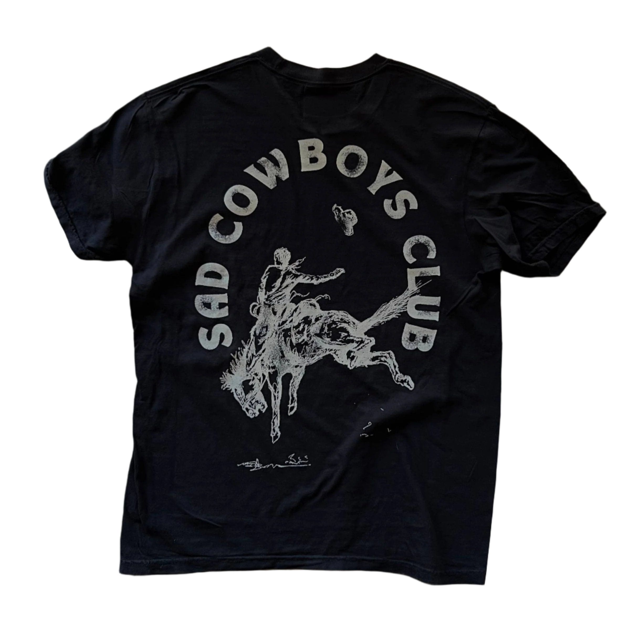 Pointer And Pine Clothing Black / X-Large Sad Cowboys Club Tee