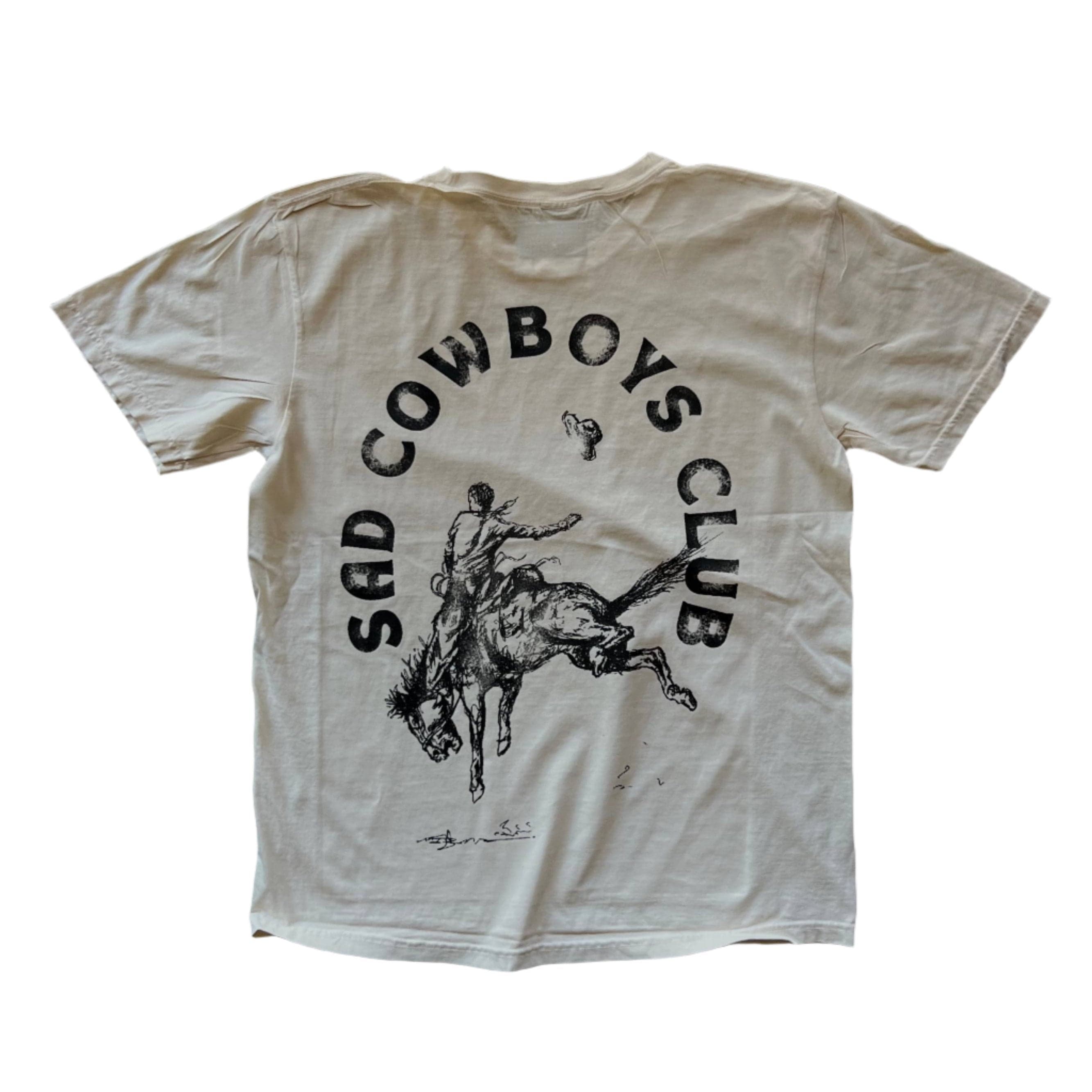 Pointer And Pine Clothing Natural / X-Large Sad Cowboys Club Tee