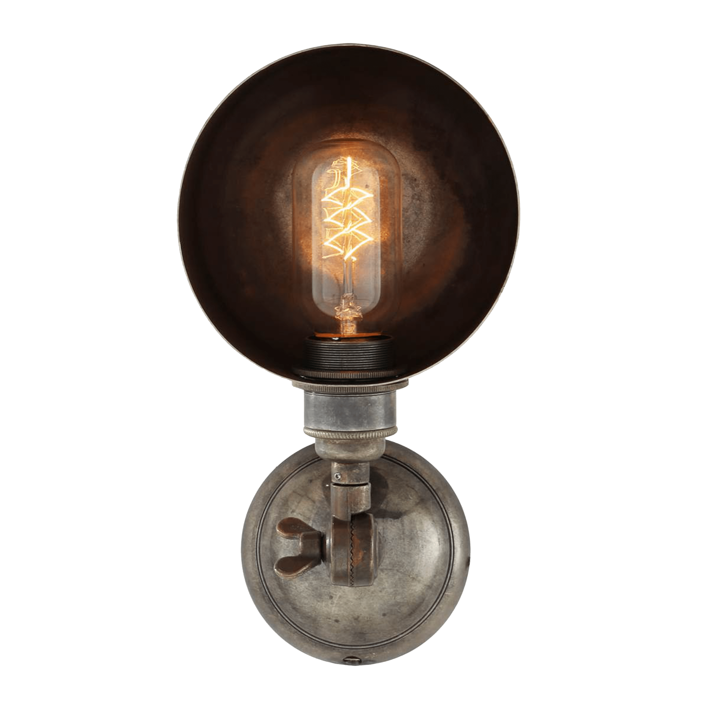 Mullan Lighting Lighting San Jose Vintage Adjustable Brass Picture Light