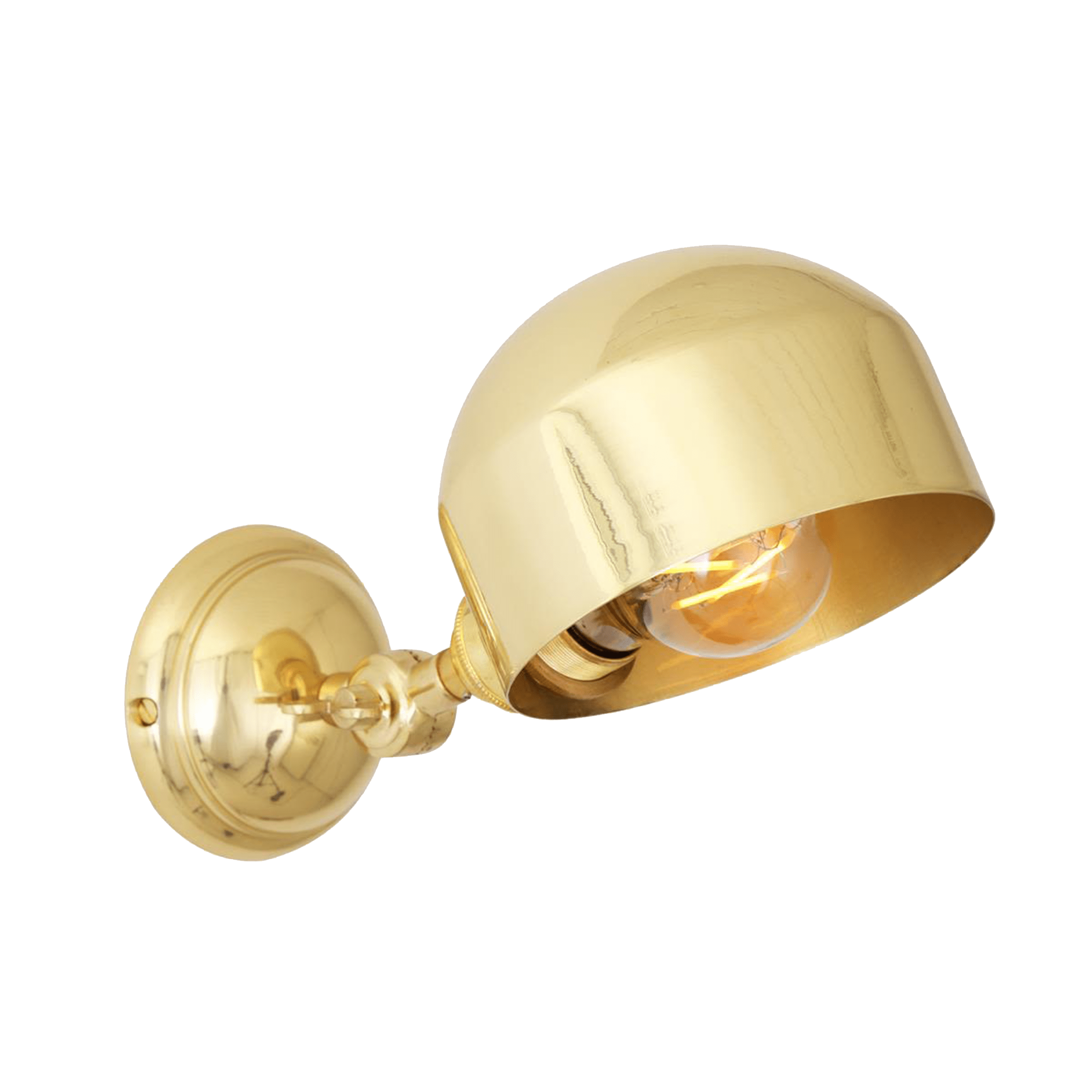 Mullan Lighting Lighting San Jose Vintage Adjustable Brass Picture Light
