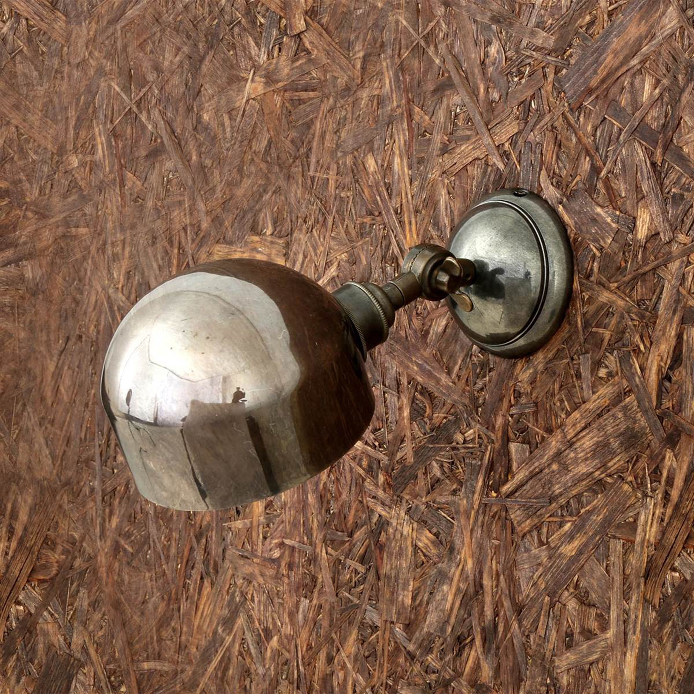 Mullan Lighting Lighting San Jose Vintage Adjustable Brass Picture Light