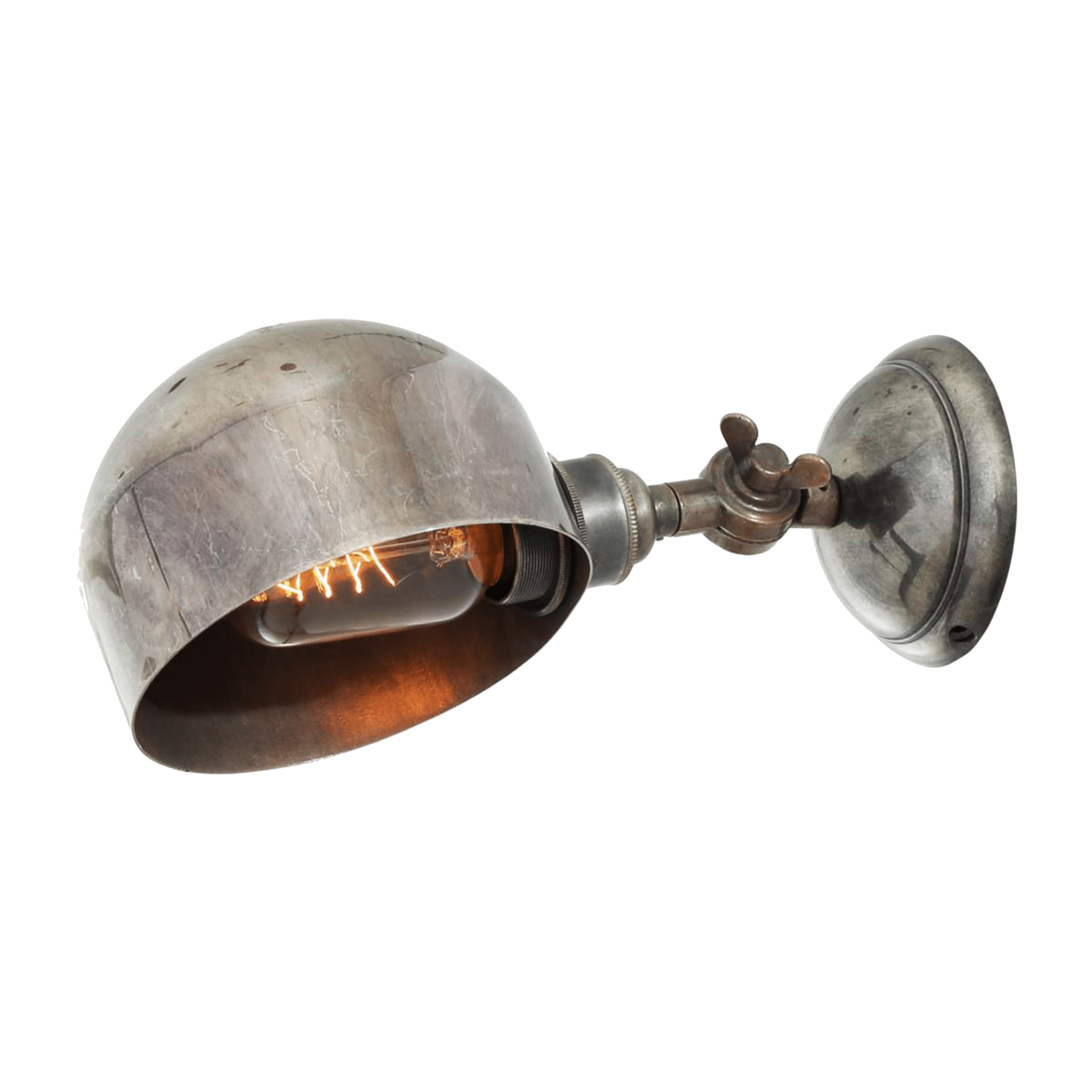 Mullan Lighting Lighting San Jose Vintage Adjustable Brass Picture Light