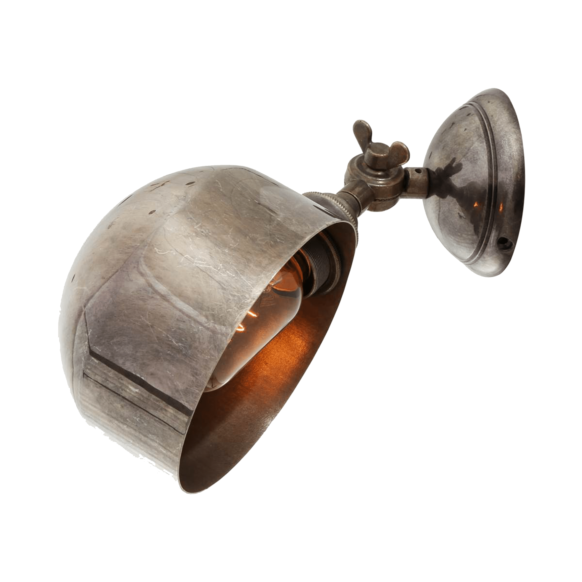 Mullan Lighting Lighting San Jose Vintage Adjustable Brass Picture Light