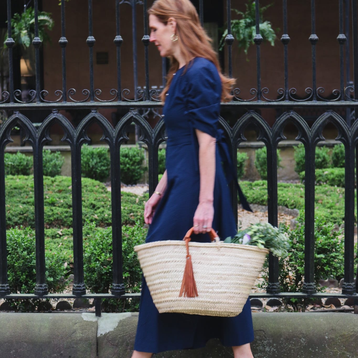 Tripleroot SHOP Shirred Short-Sleeve Dress