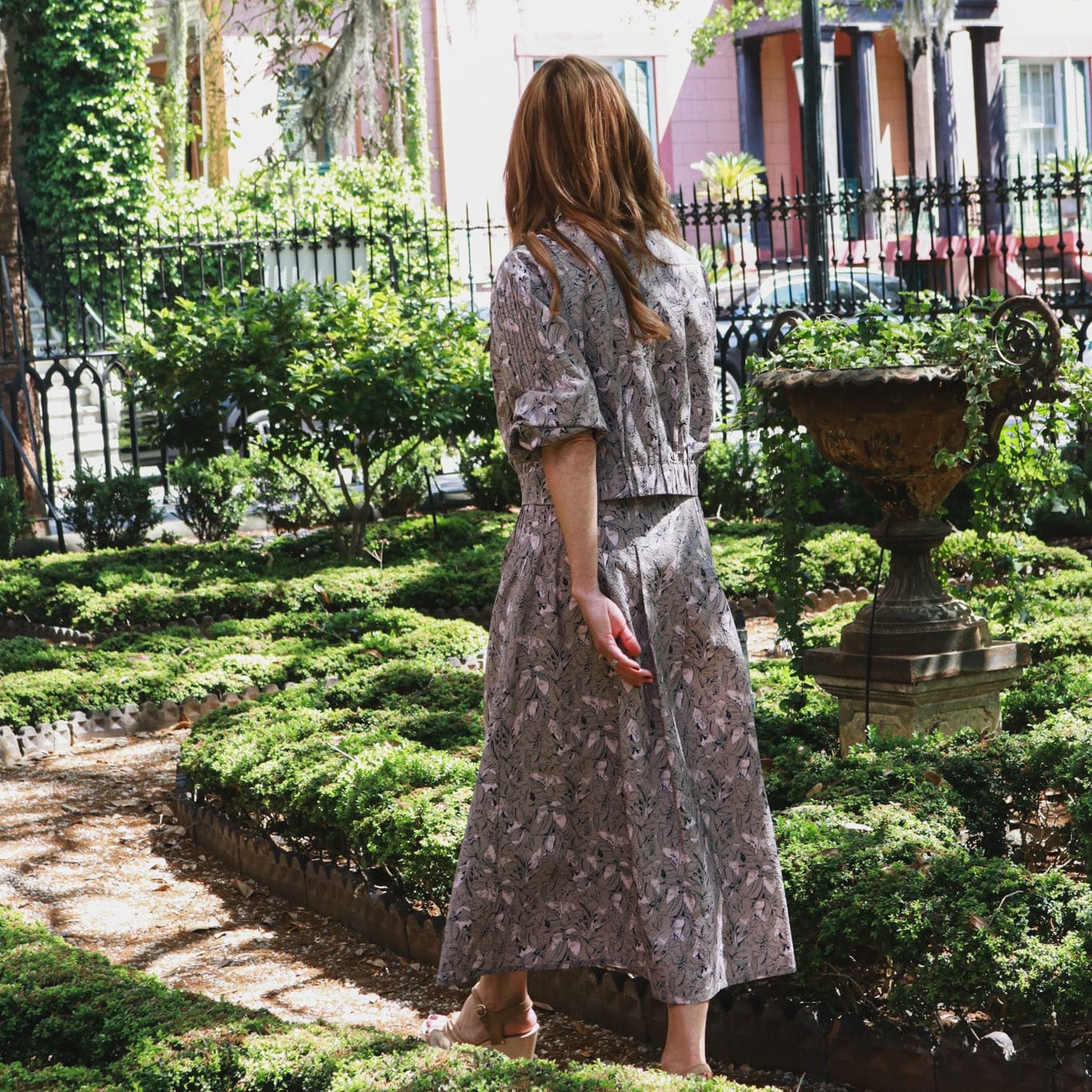 Tripleroot SHOP Side Pin-Tuck Skirt