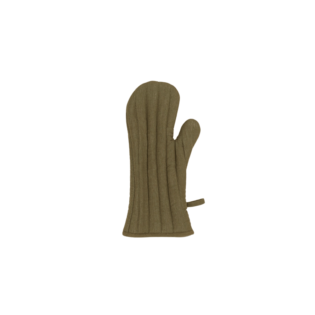 Hawkins New York SHOP Olive Simple Linen Oven Mitts