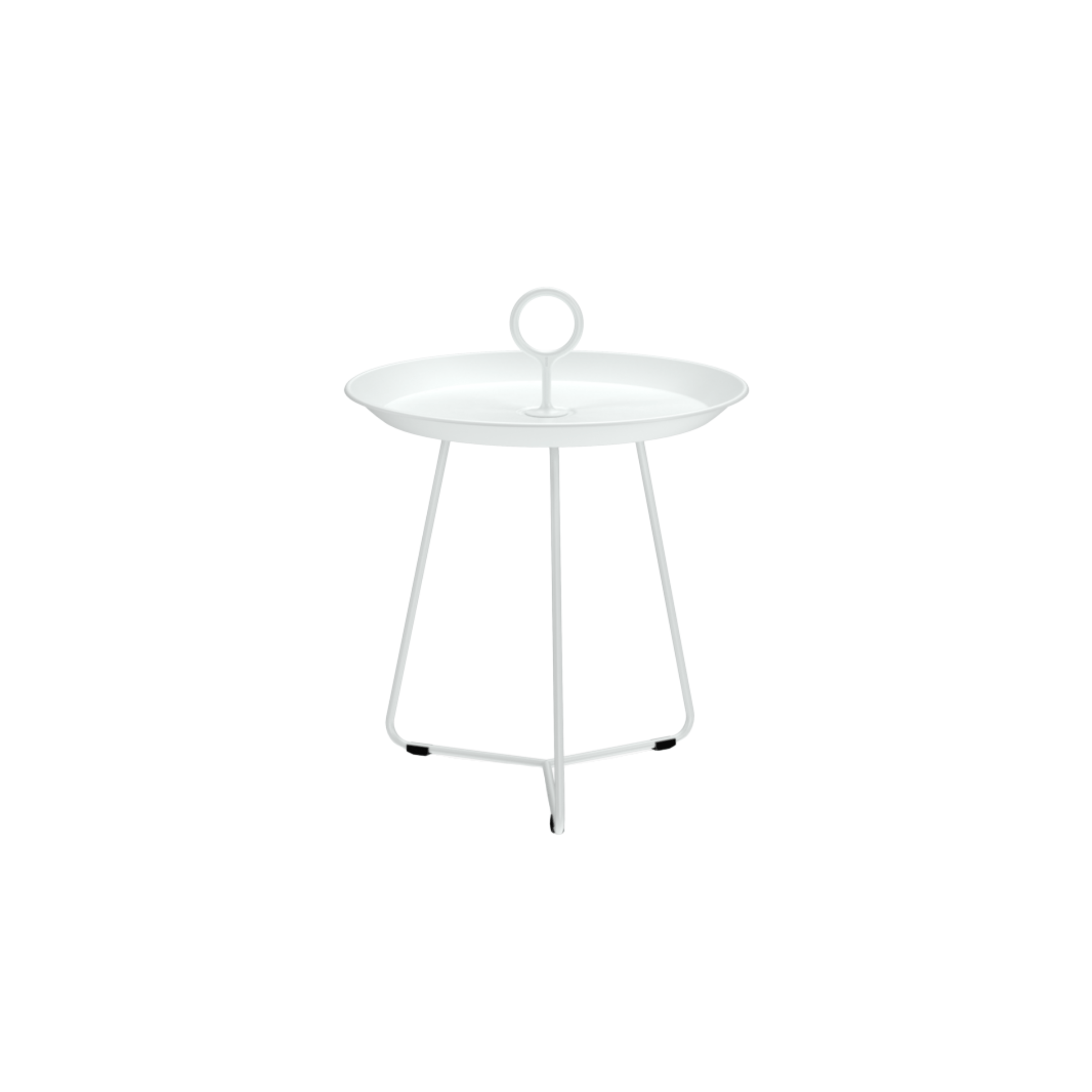 HOUE SHOP White Small Eyelet Tray Table