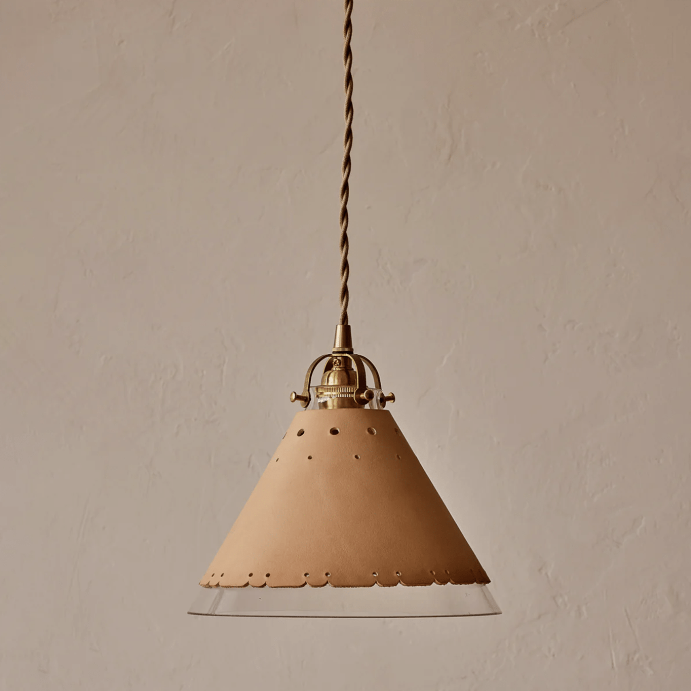 Lostine Lighting Tan / Plug and Switch Stella Pendant