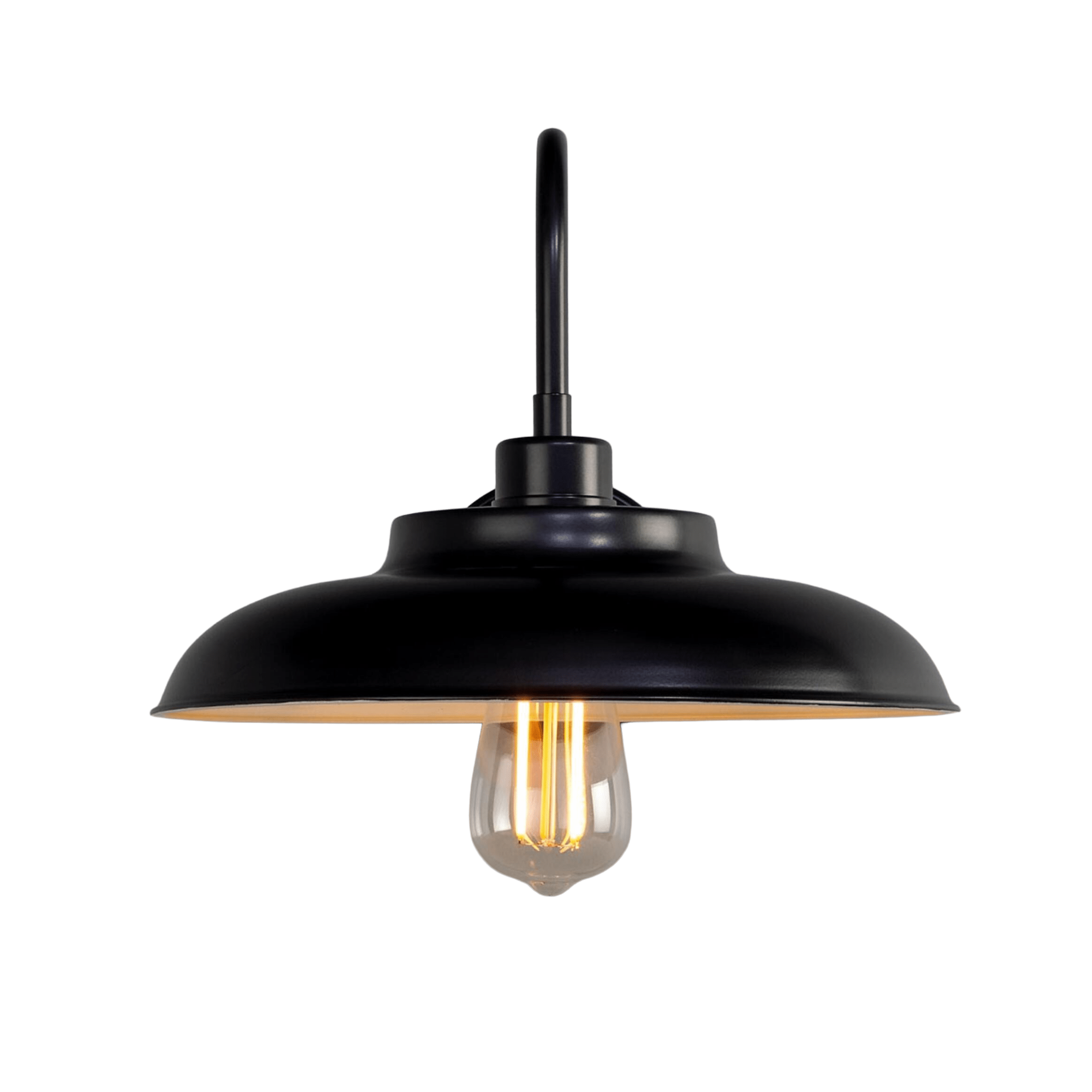 Mullan Lighting Lighting Telal Industrial Swan Neck Wall Sconce
